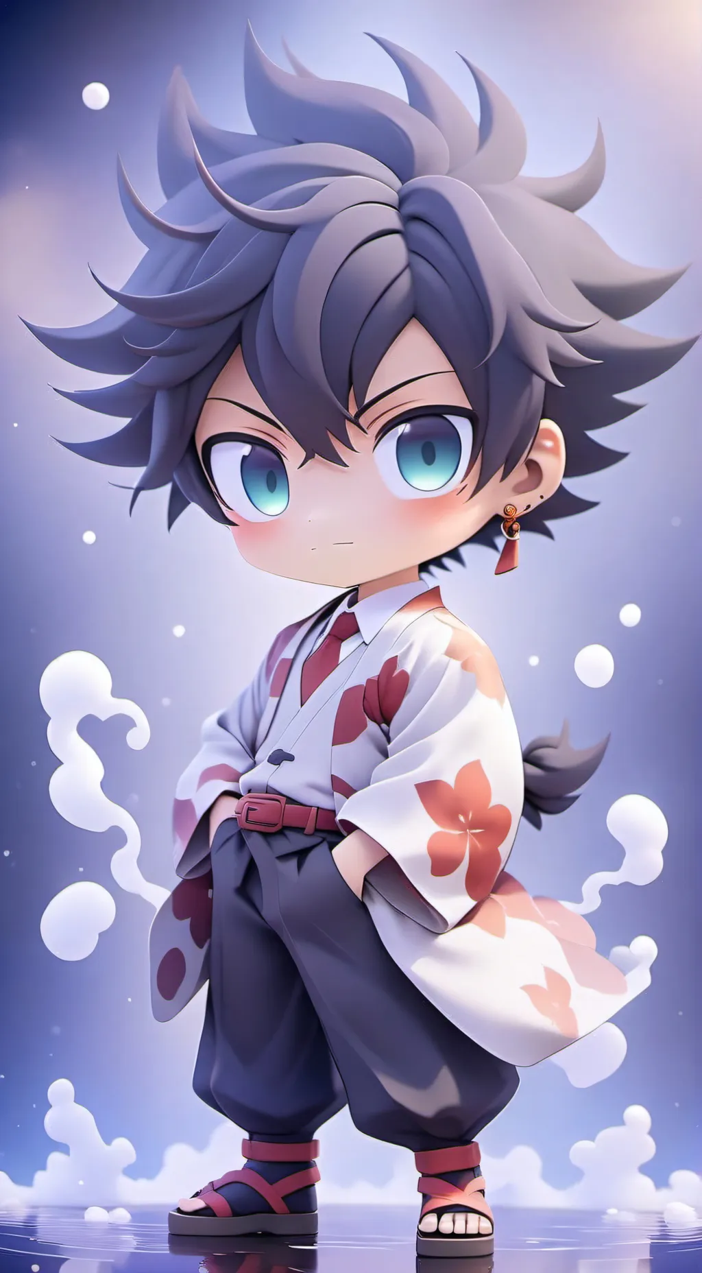 ai character: 💣💣💣 background