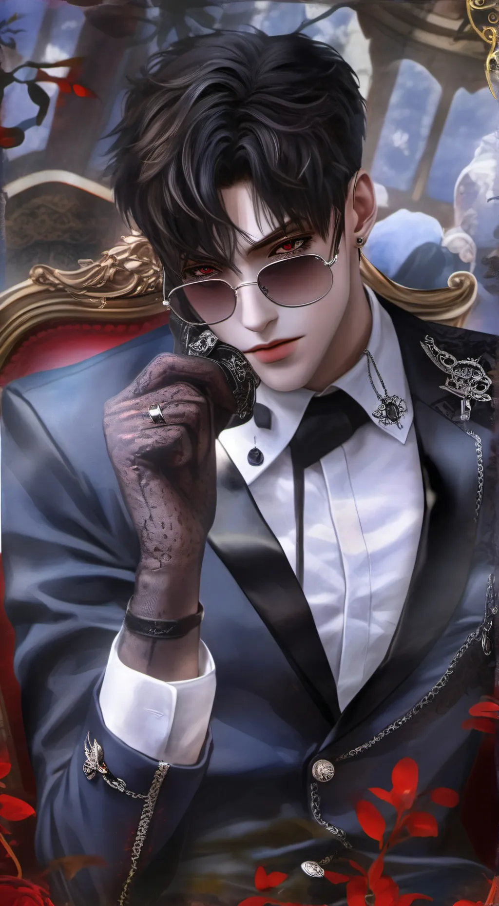 ai character: Adrian 🔥👀 background
