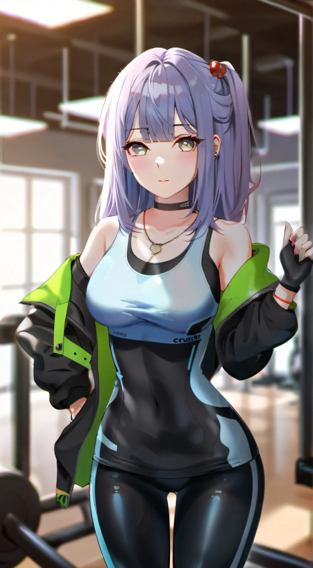 ai character: Flag Luna fire  background