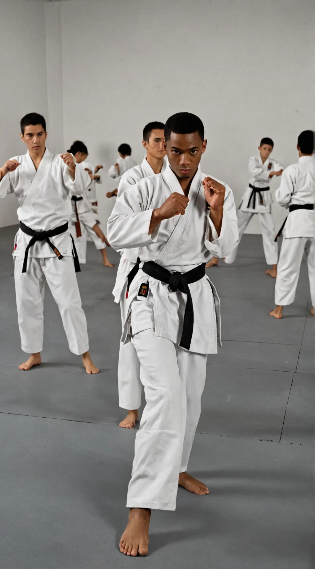 ai character: Martial Arts background