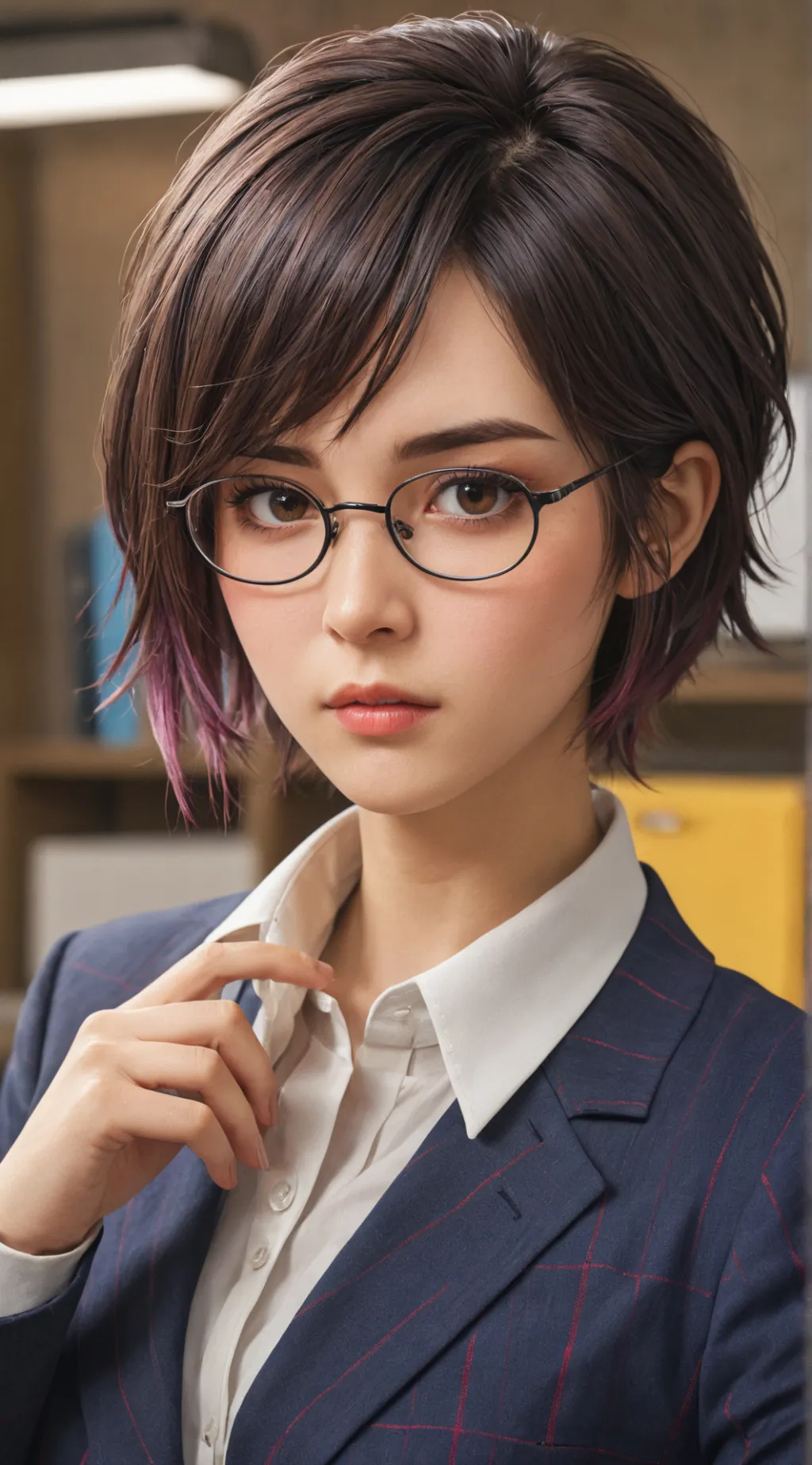 ai character: Belligerent Desk M background