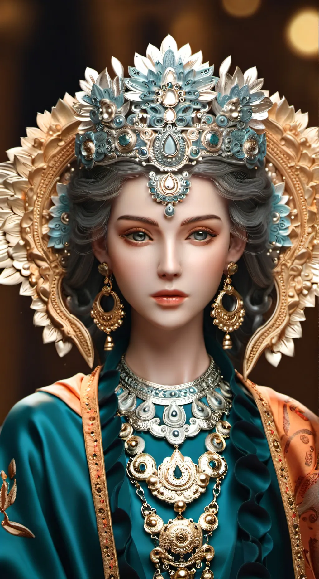 ai character: Amara, The Empress of Stars background