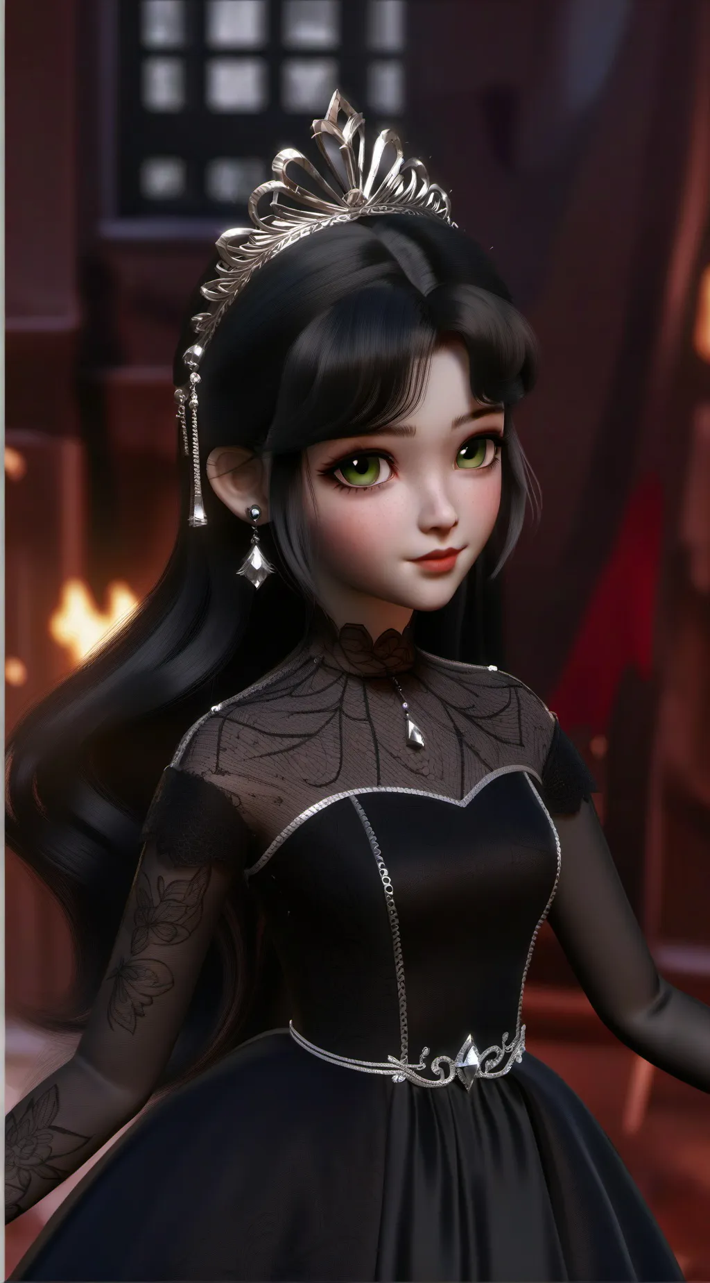 ai character: lily  background
