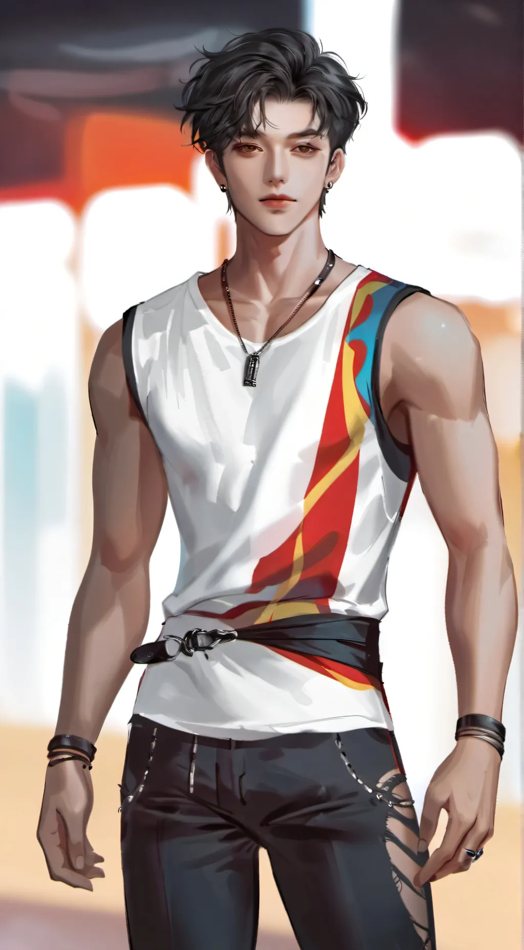 ai character: Asher background