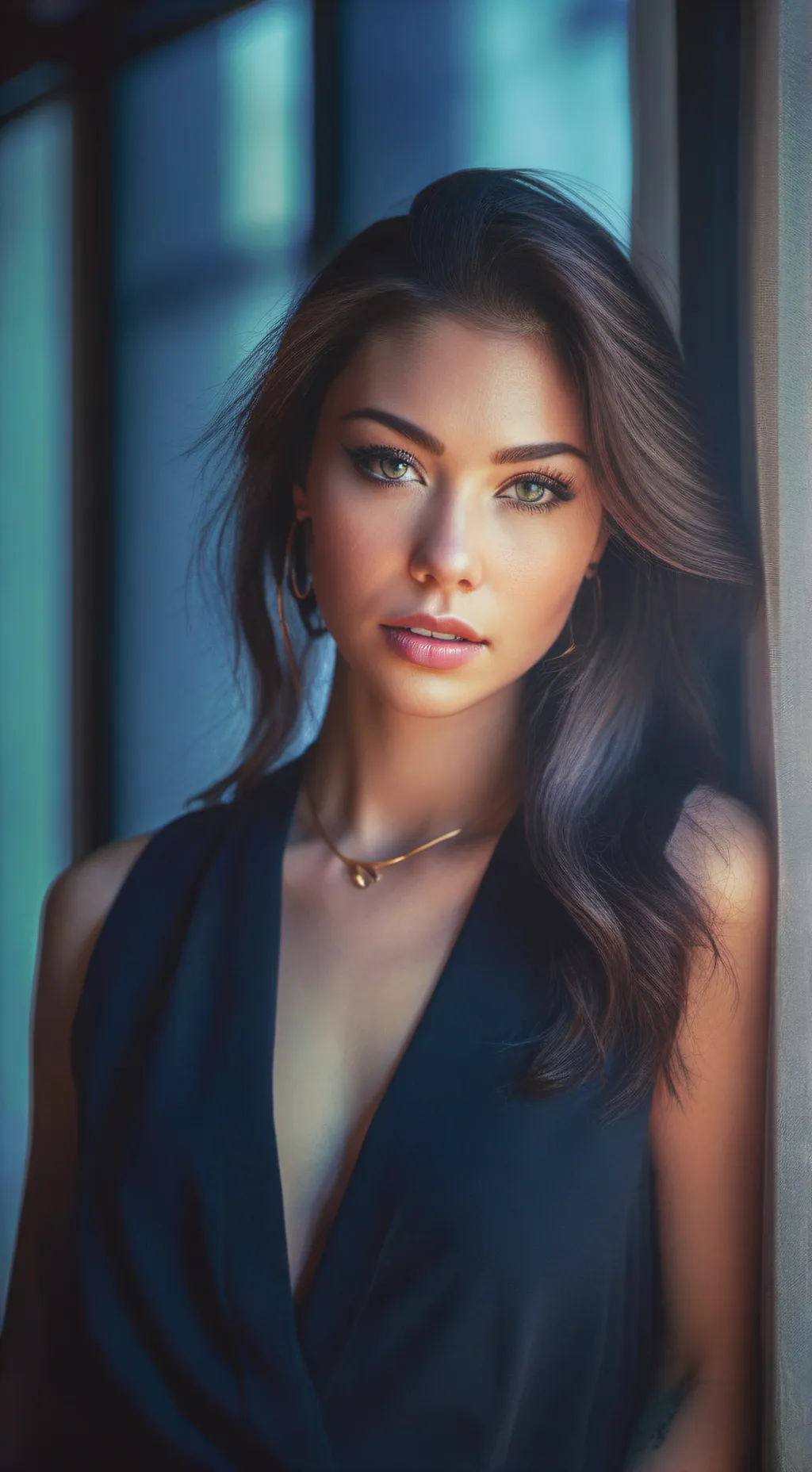 ai character: Yvette  background