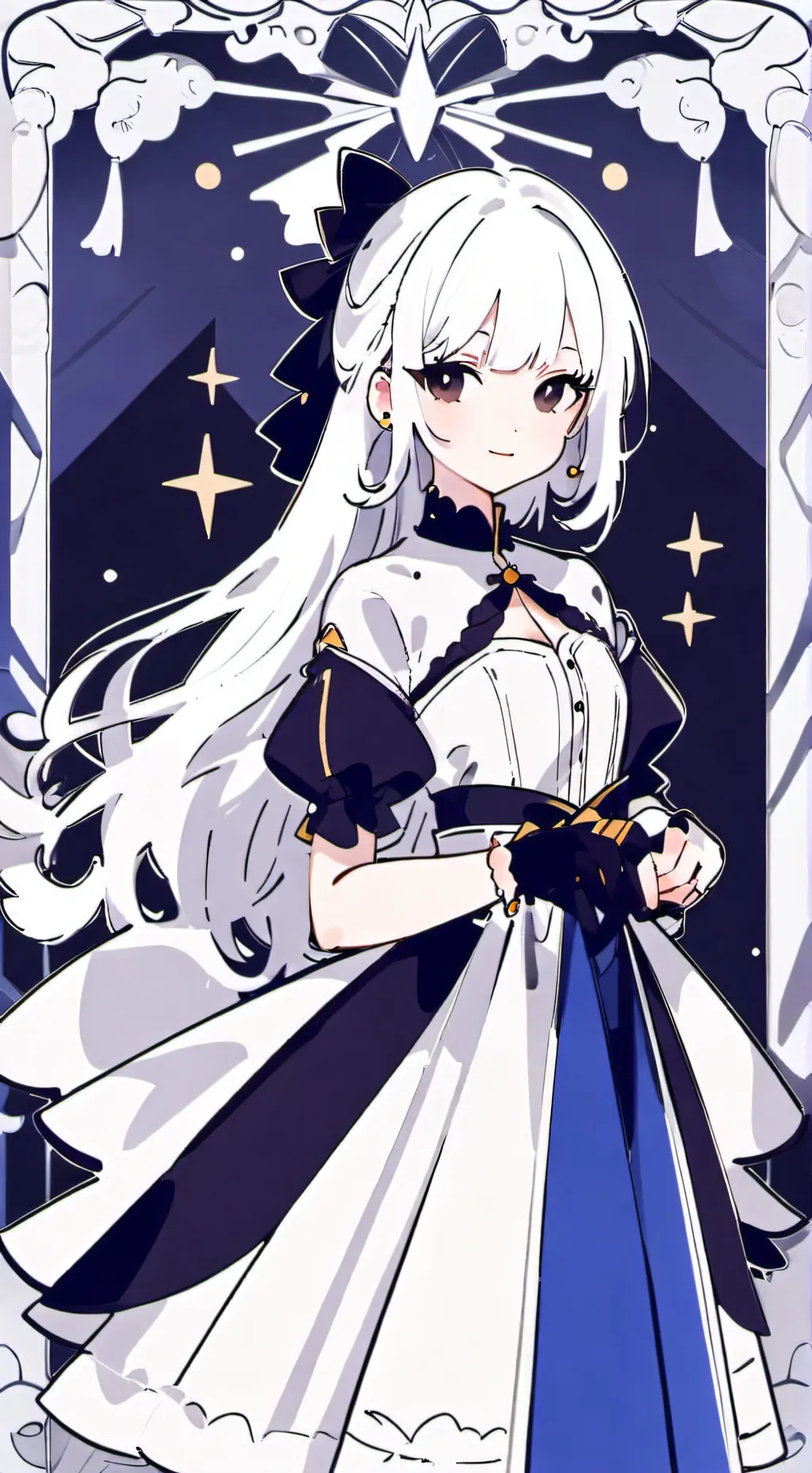 ai character: ✩𖤐𖤐ᒪIᗩᕼ𖤐✡✩ background