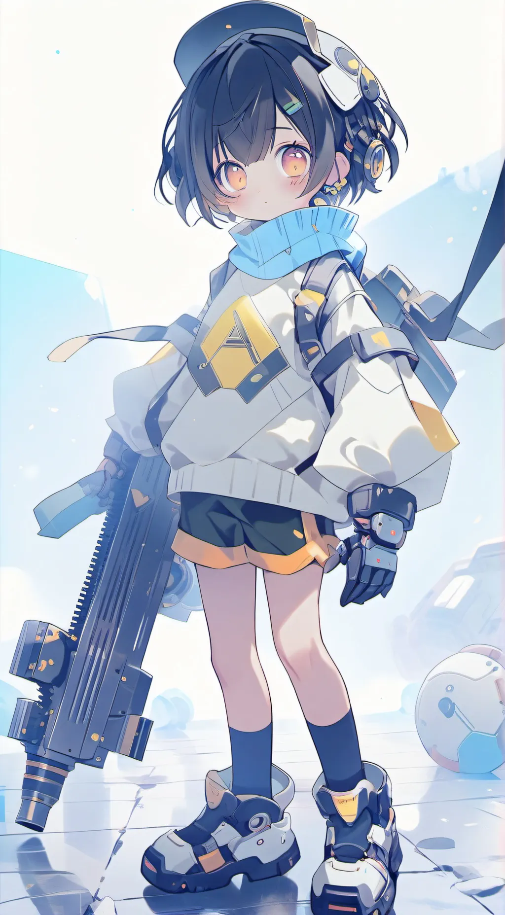 ai character: Luban no.7 background