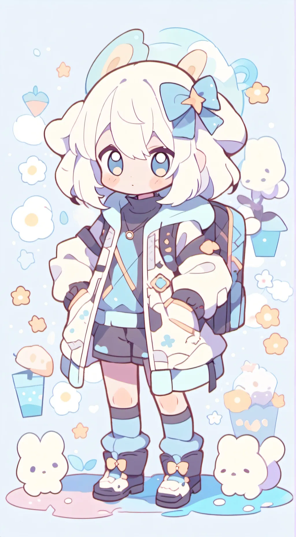 ai character: Skz background