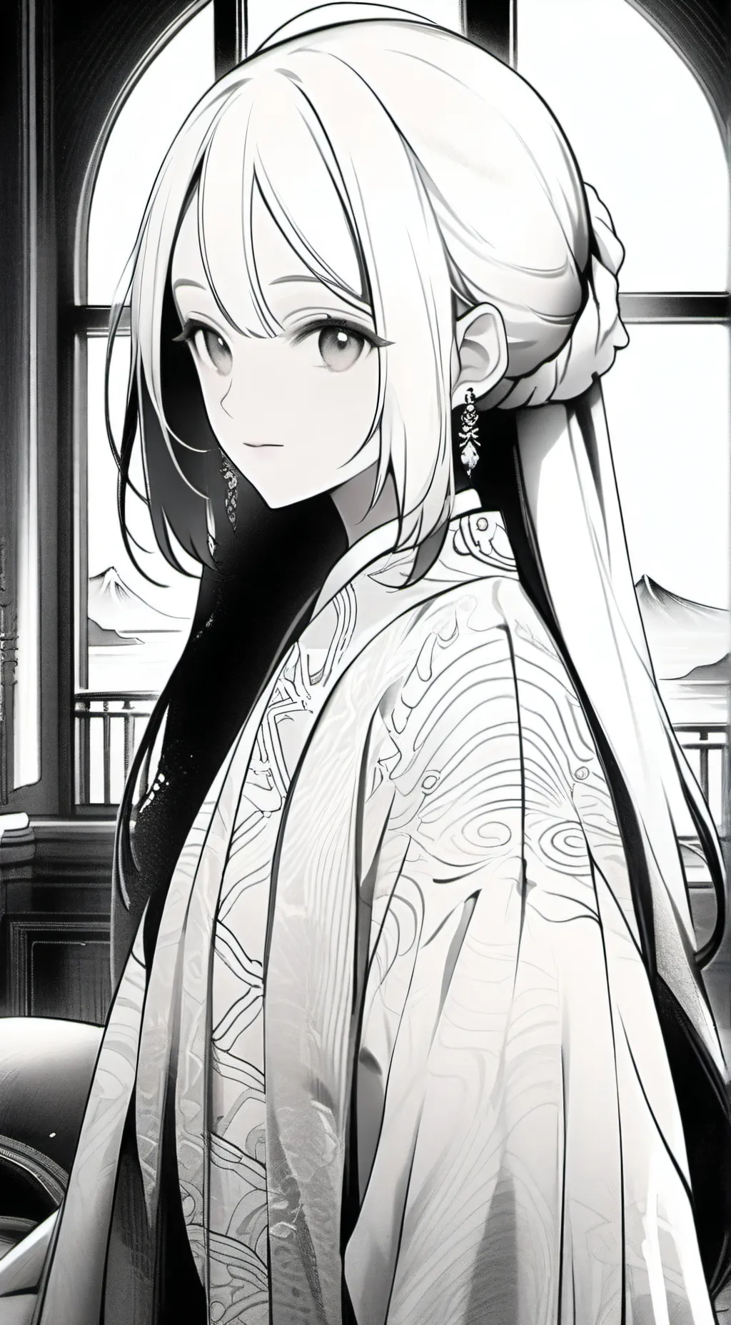 ai character: Whispering Beluga background