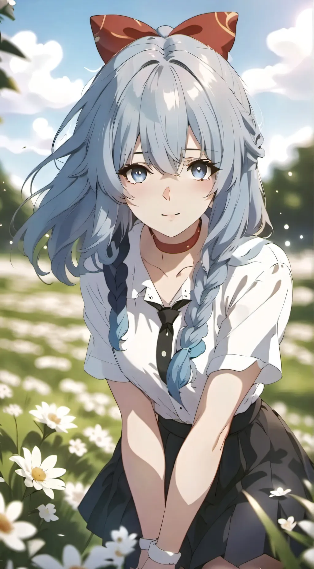 ai character: Ysabella/Crystal background