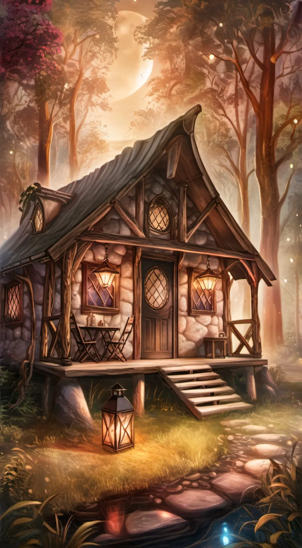 ai character: KNY Movie Night background