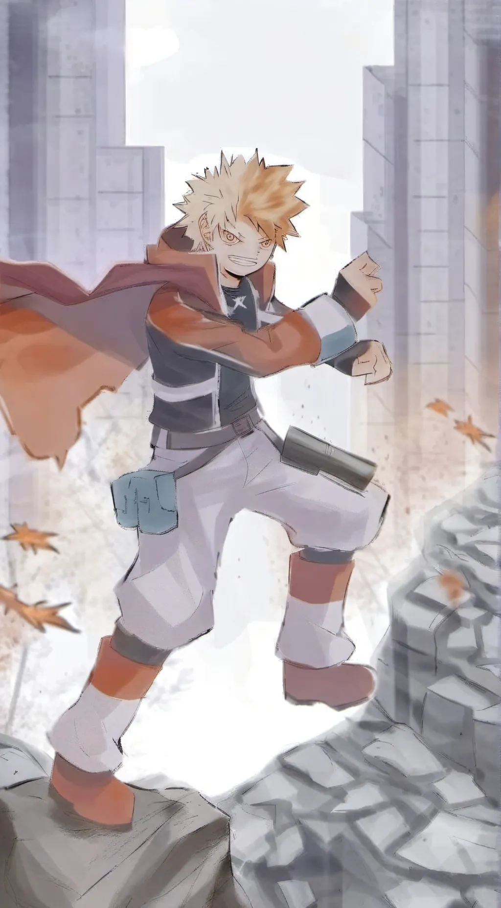 ai character: mha background