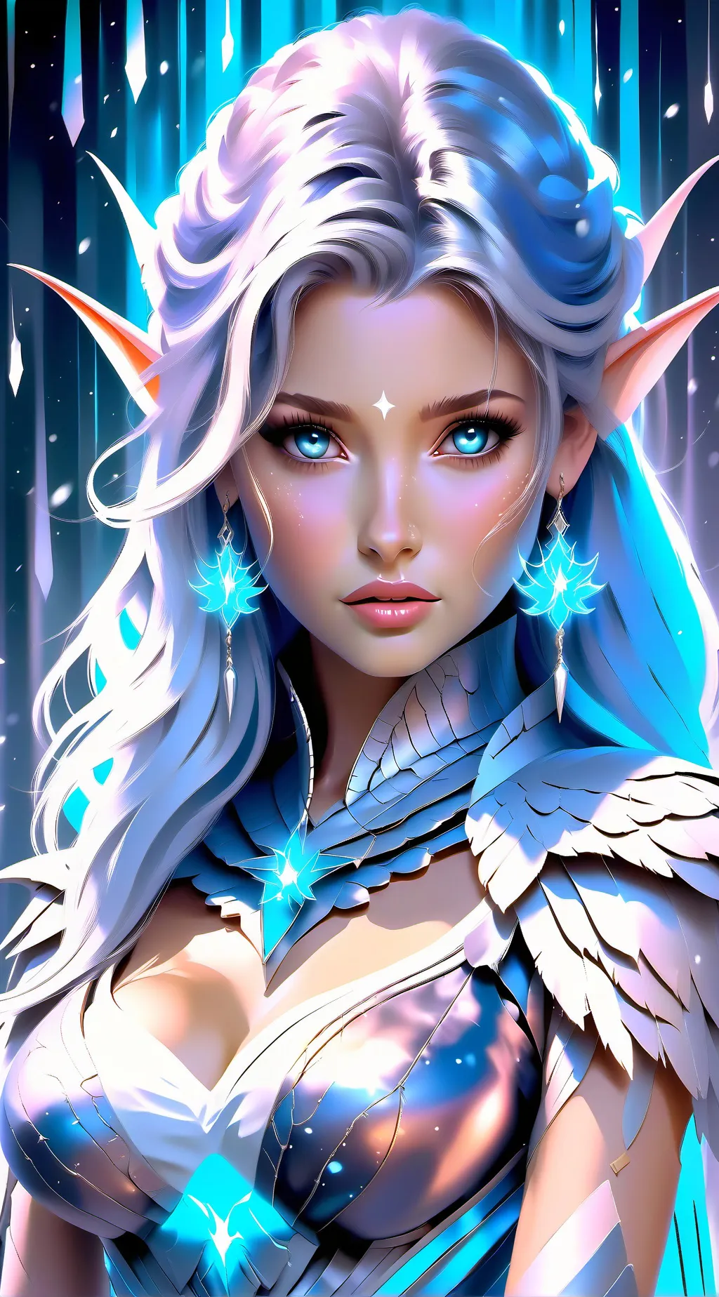 ai character: luna background
