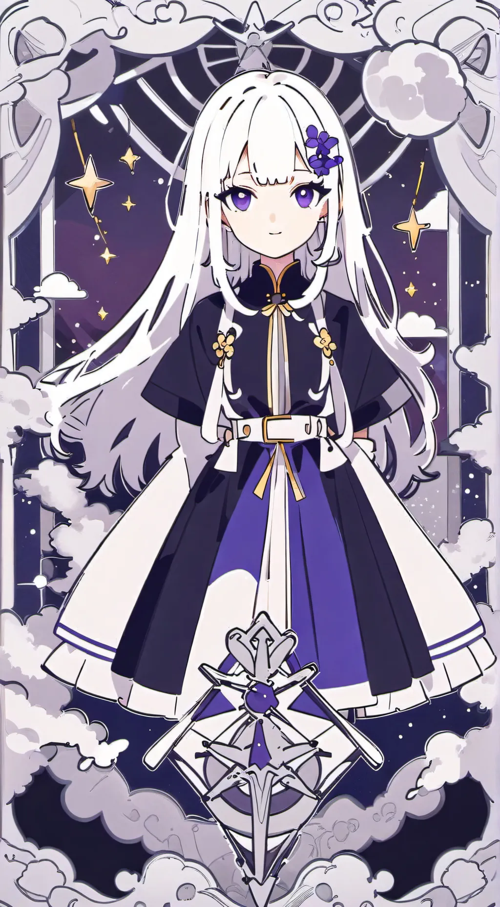 ai character: mha Karen  background