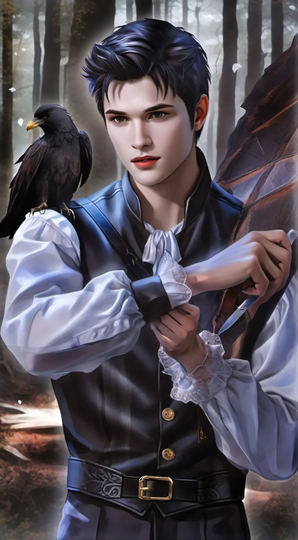 ai character: Jacob Black background