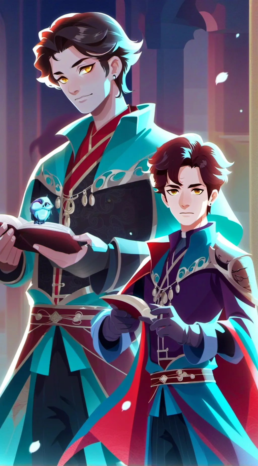 ai character: saja boys background