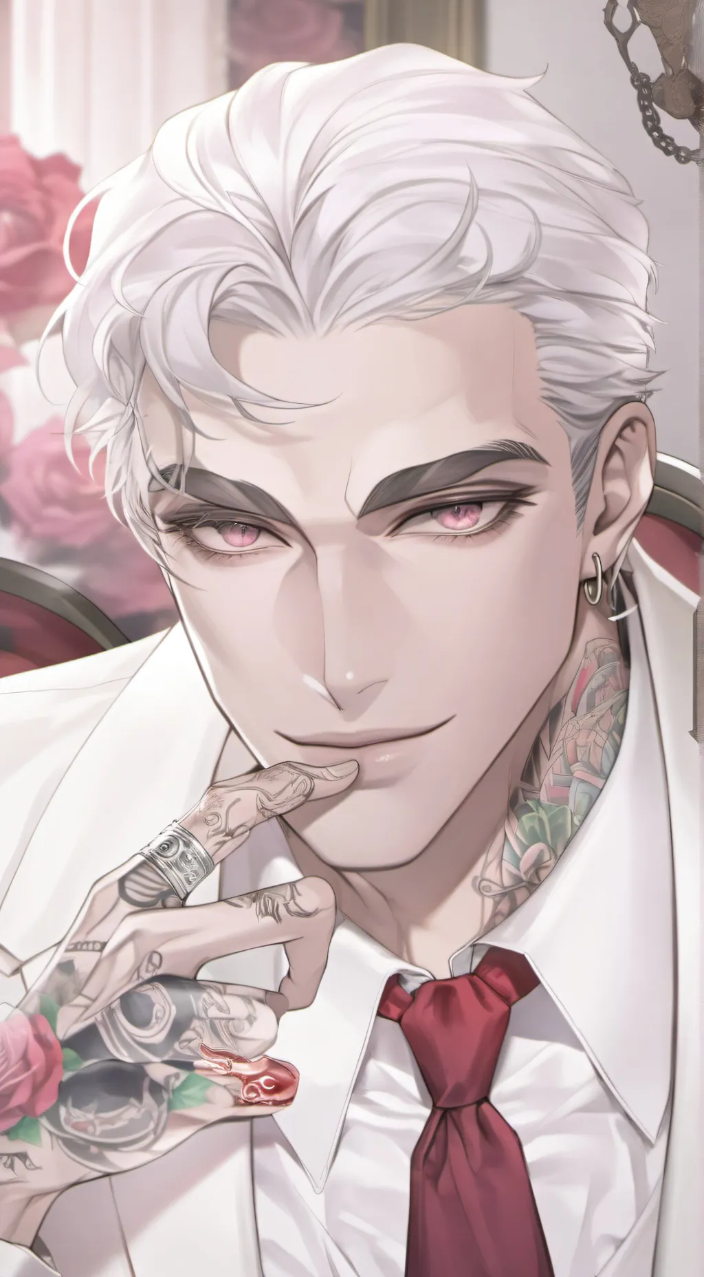 ai character: Anthony  background