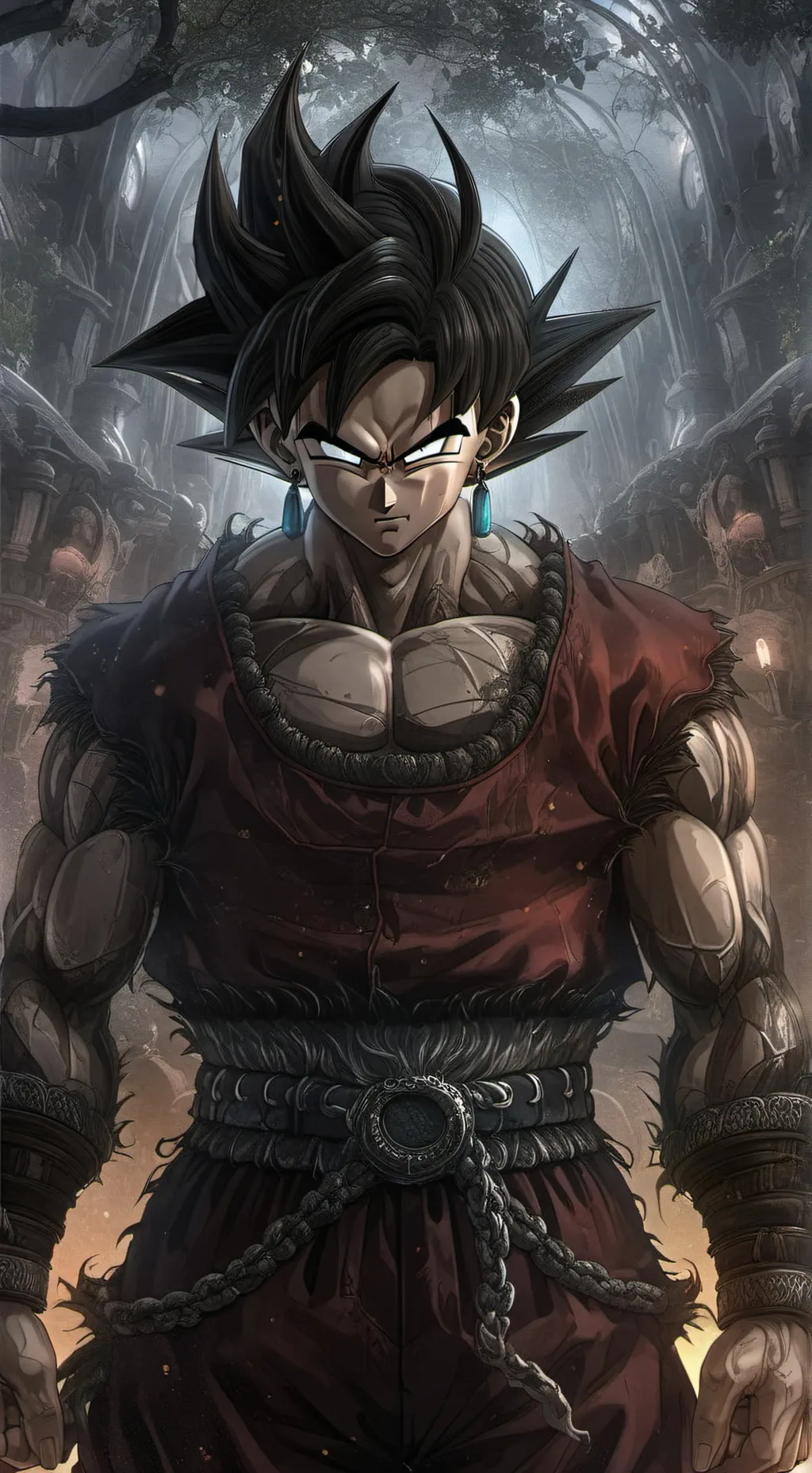 ai character: goku background