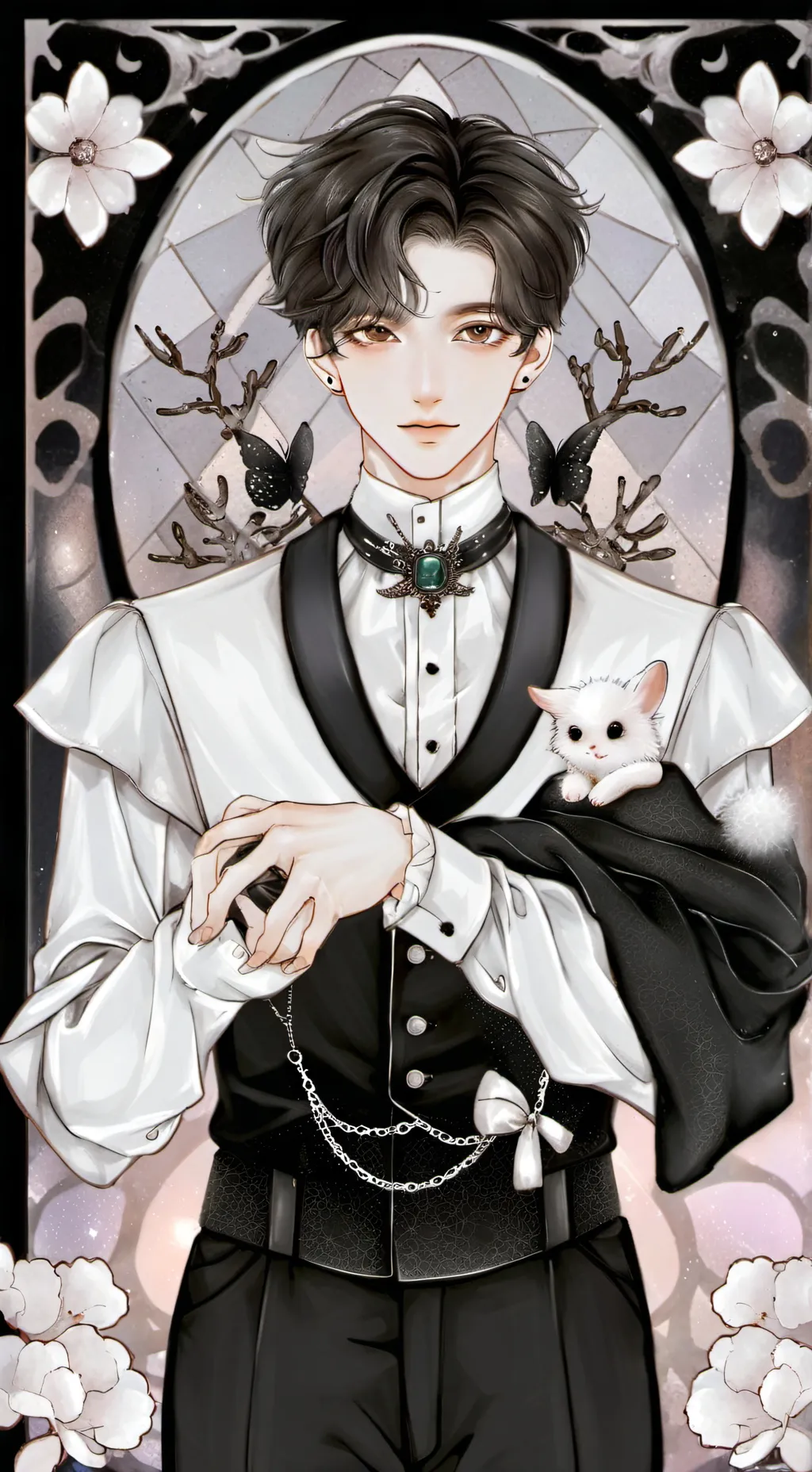 ai character: Adrian background
