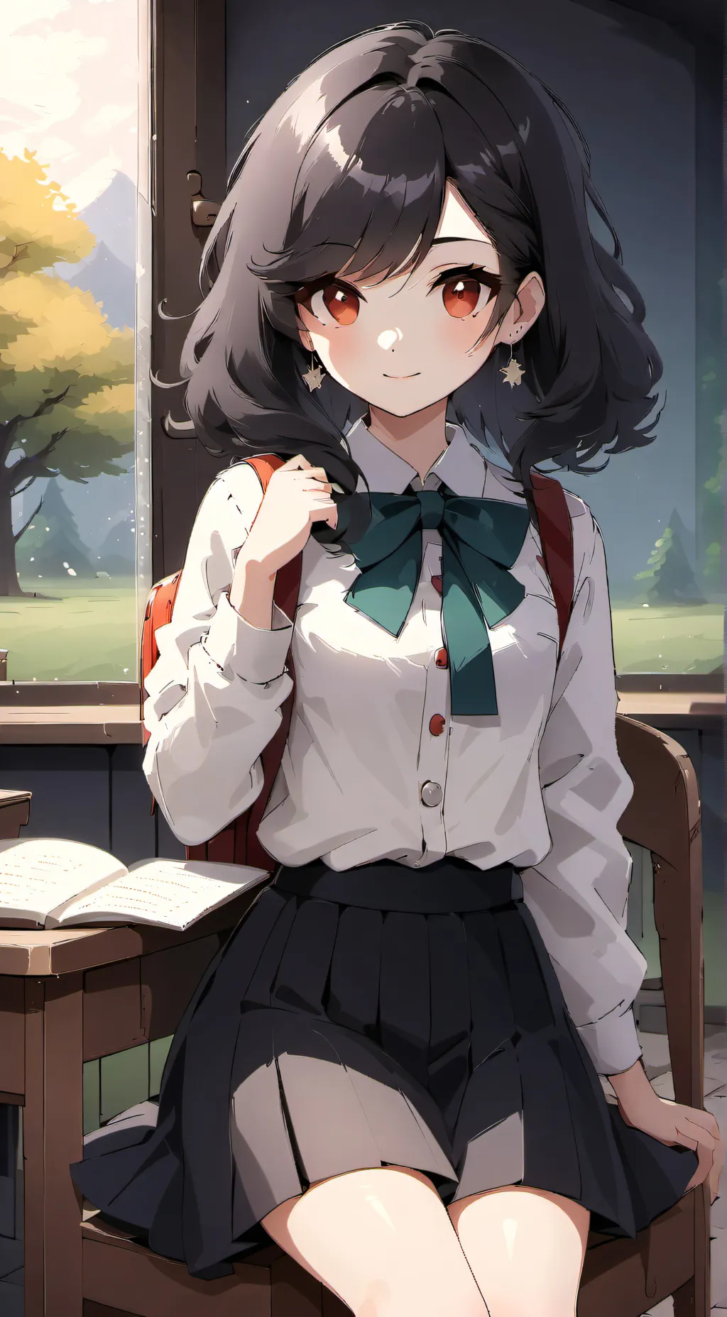 ai character: your gf lily background