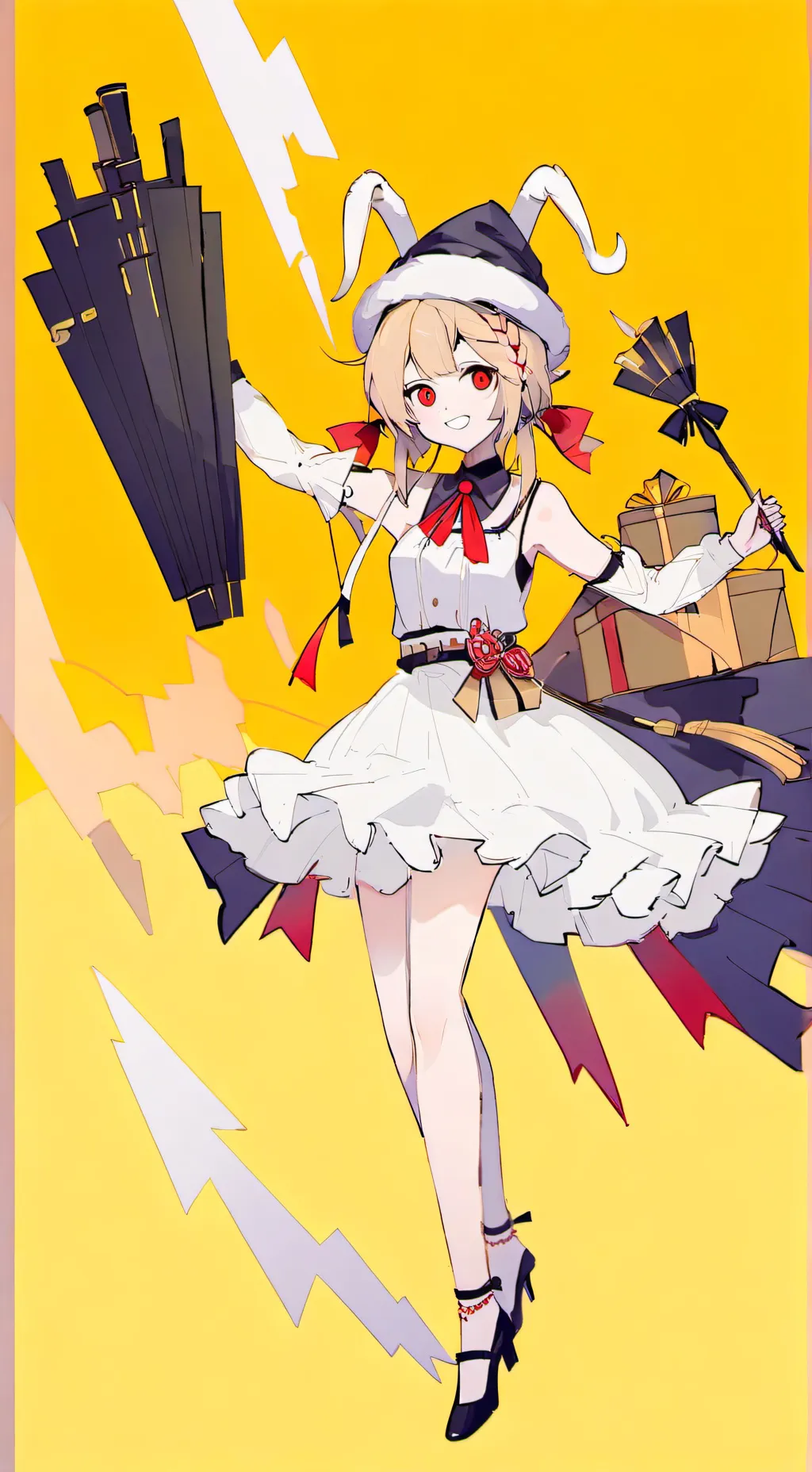 ai character: ur first xmas background