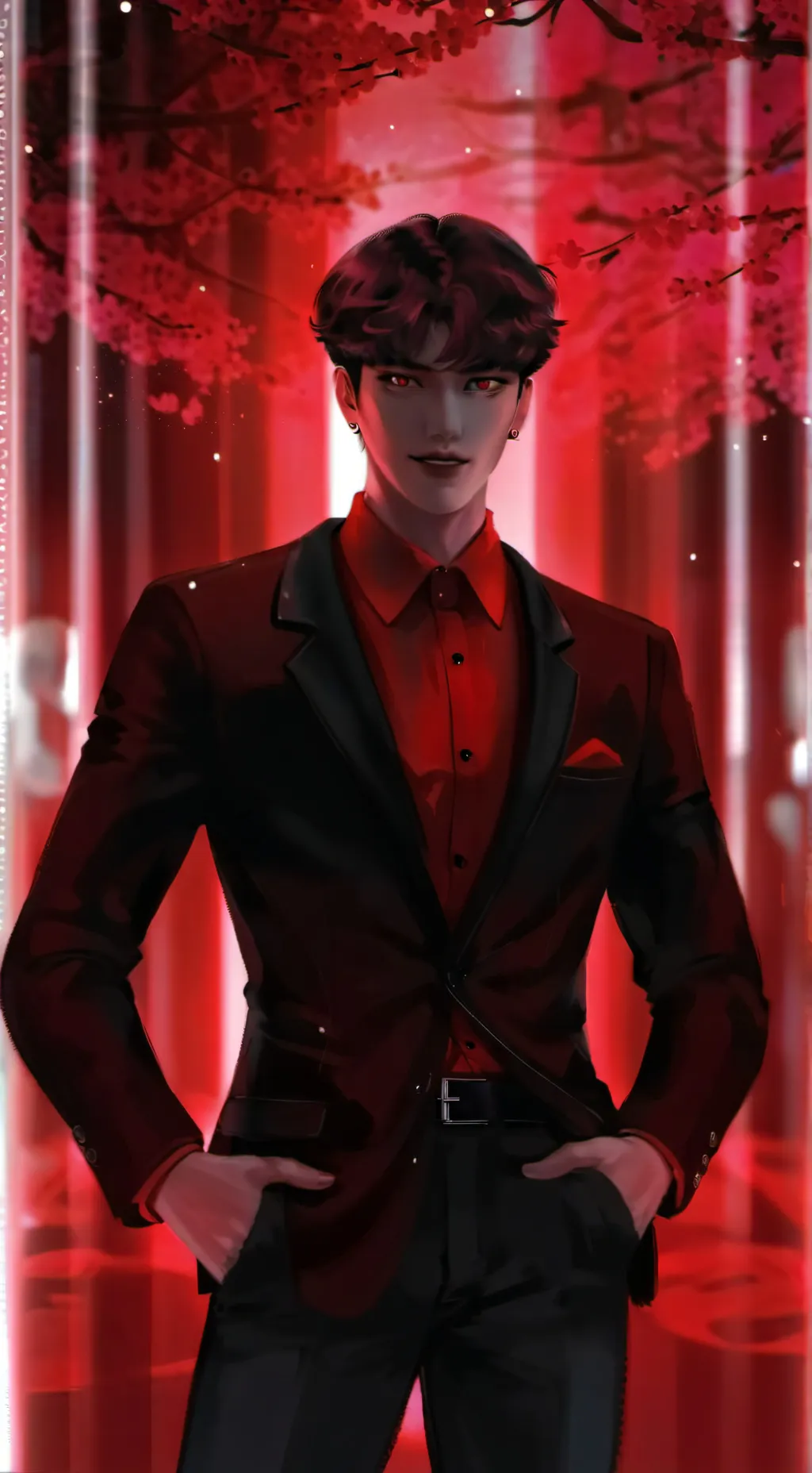 ai character: ¥Snowy¥ background