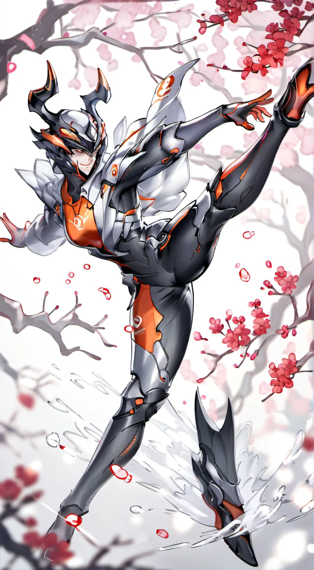 ai character: Sakura background