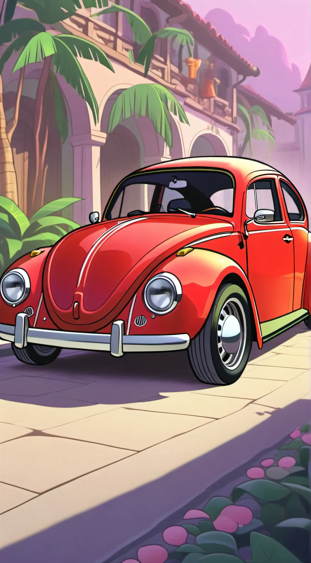 ai character: car family background