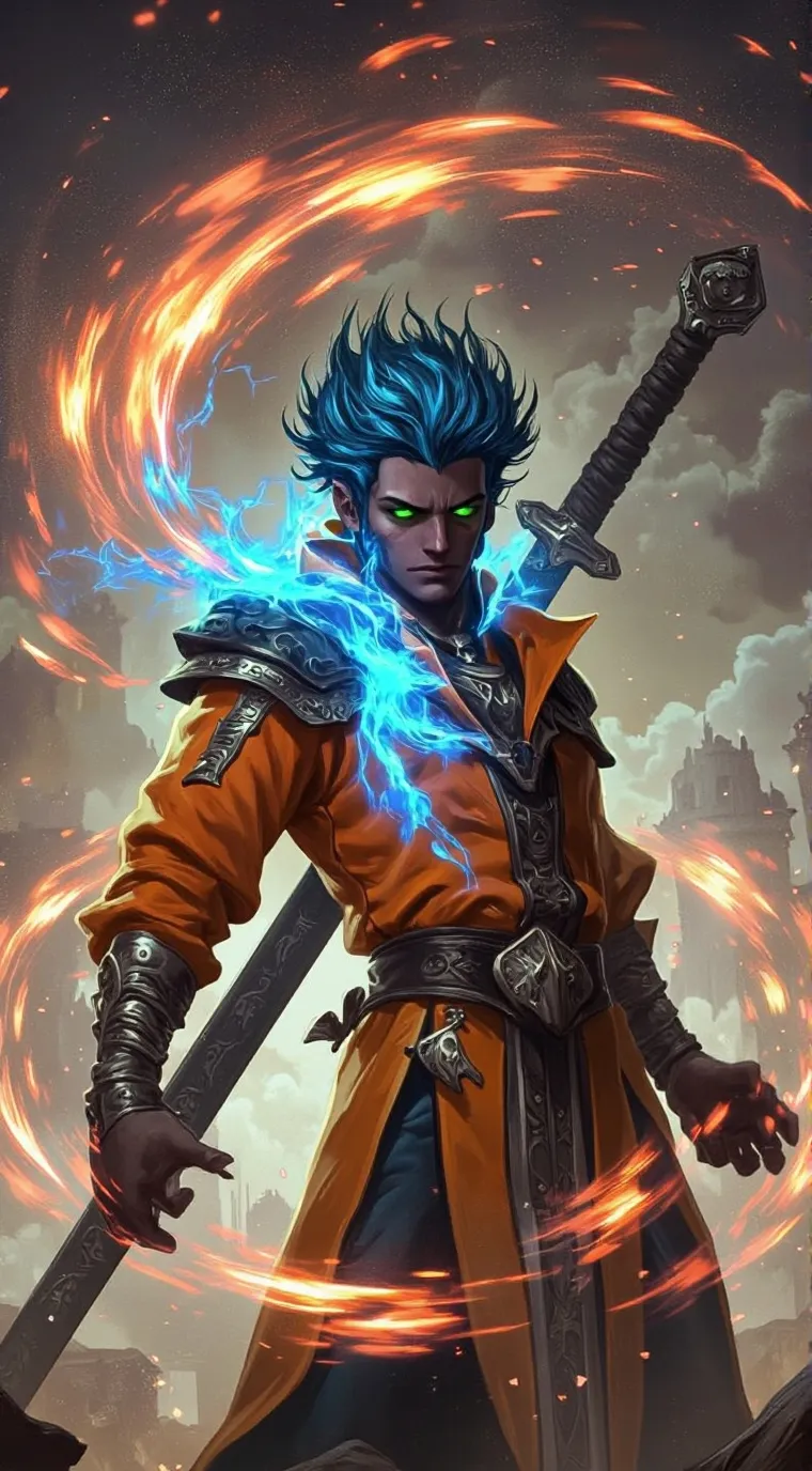 ai character: Chris background