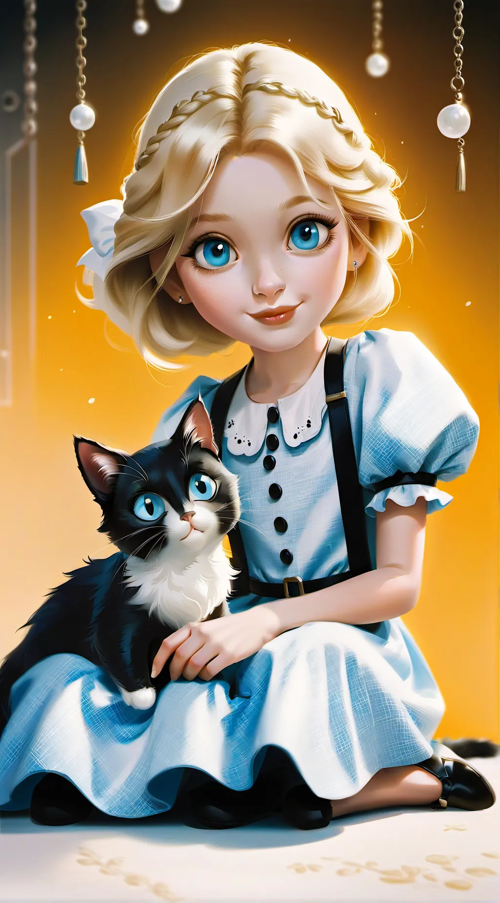 ai character: Millie  background