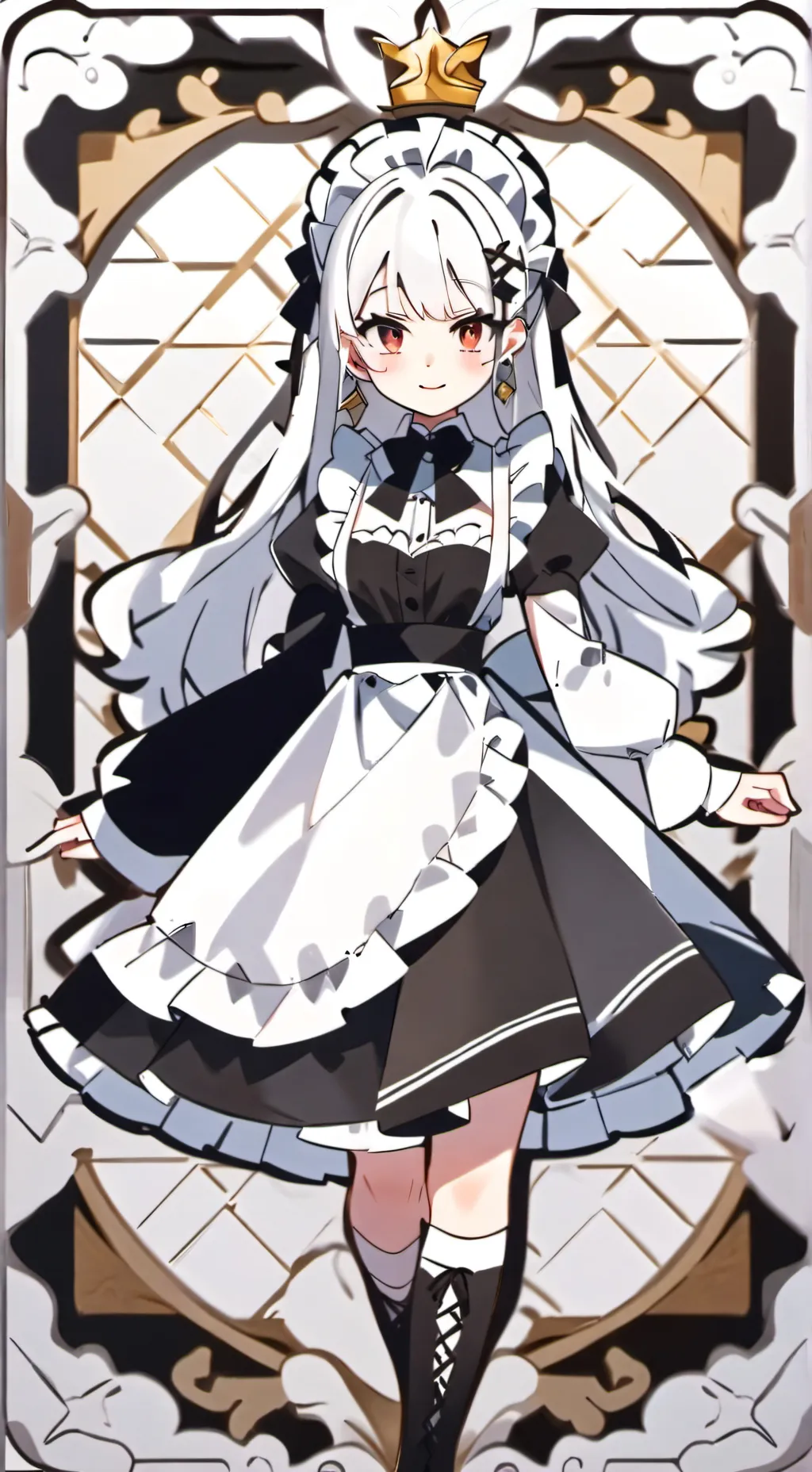 ai character: Dwinmaiddress background