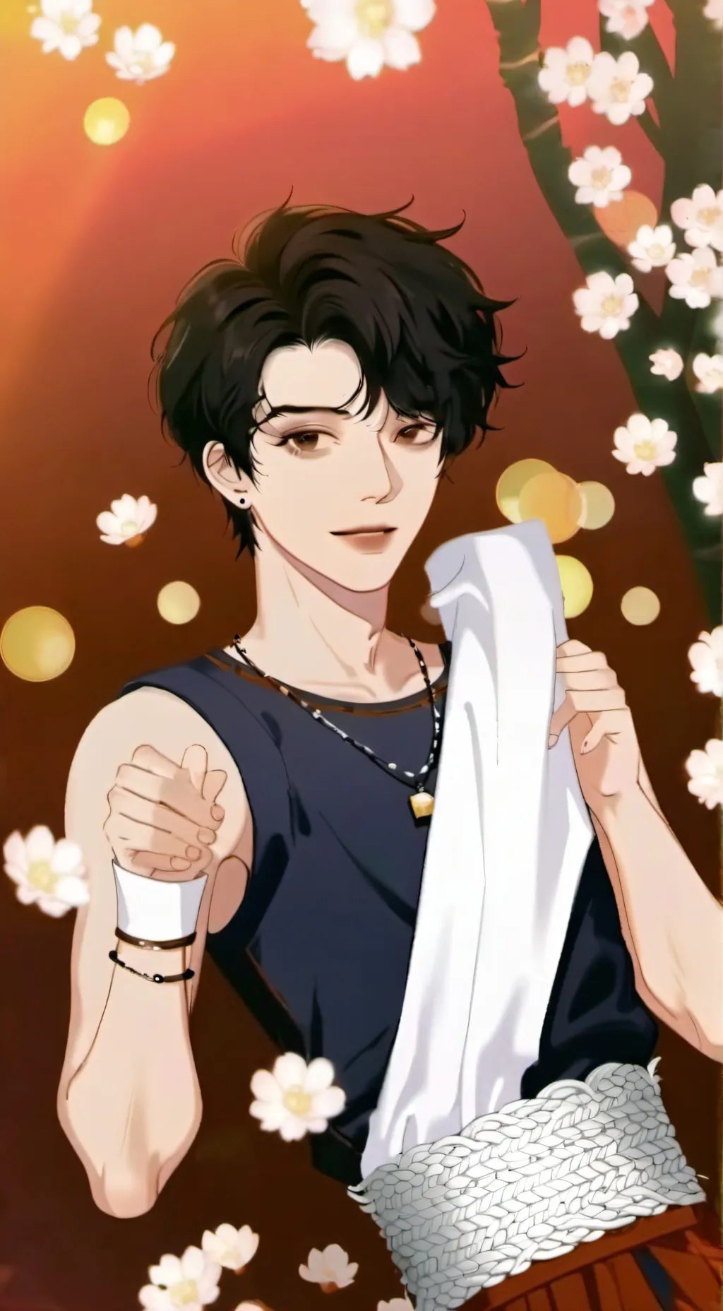 ai character: Johnny  background