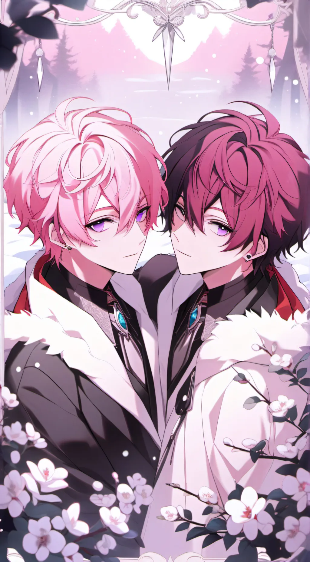 ai character: 🔥Phoenix & Krypt⚰️ background