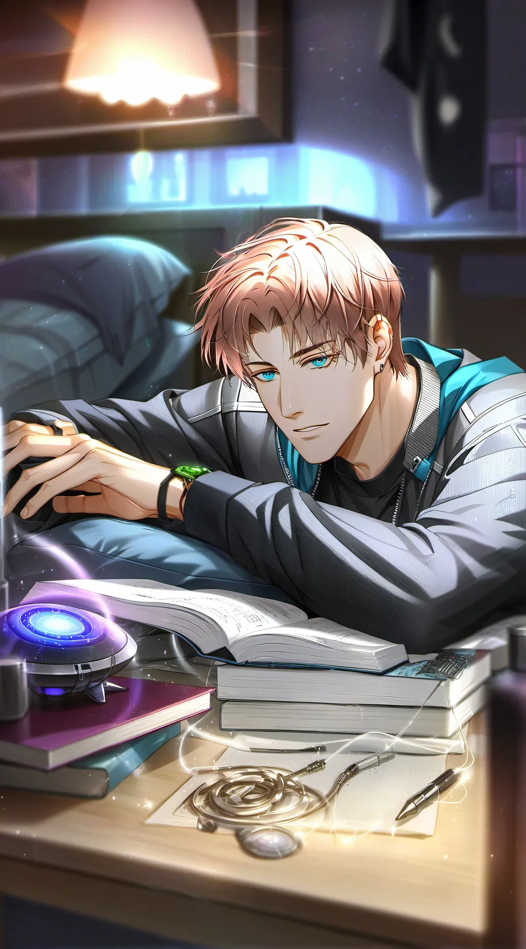 ai character: Morpheus Mindwaves background