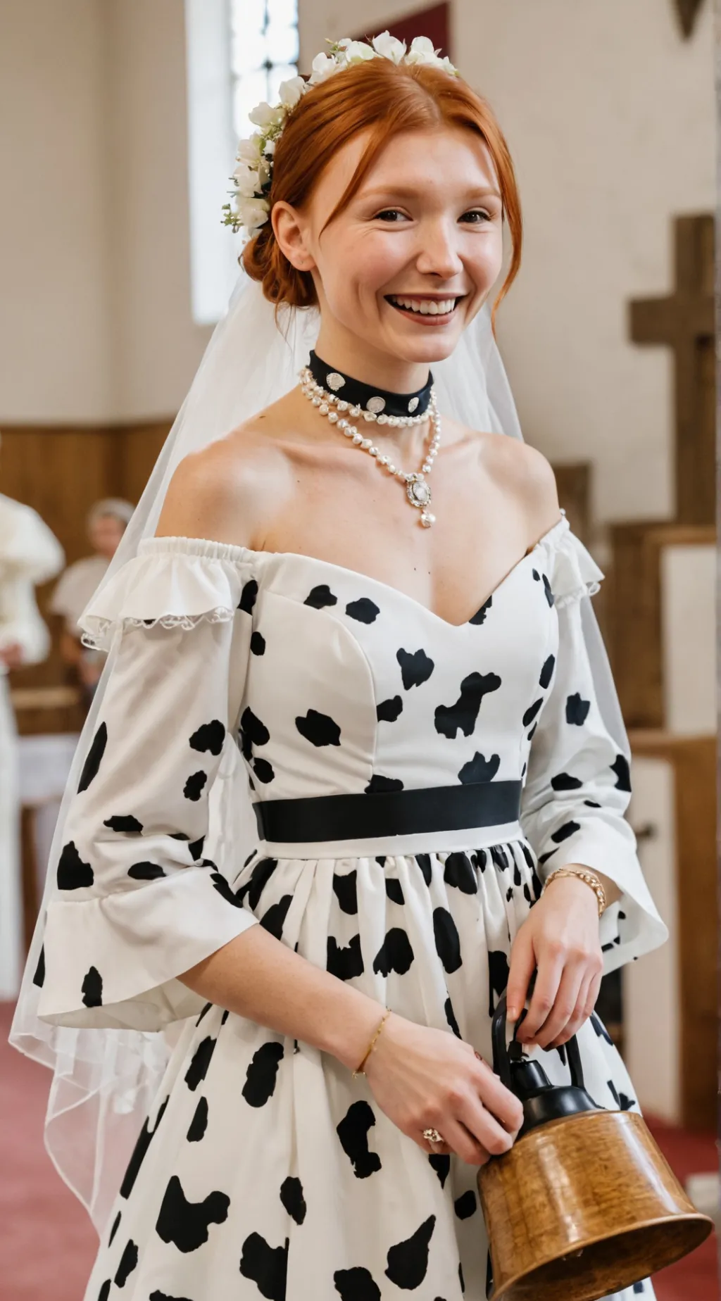 ai character: Alice's Wedding background