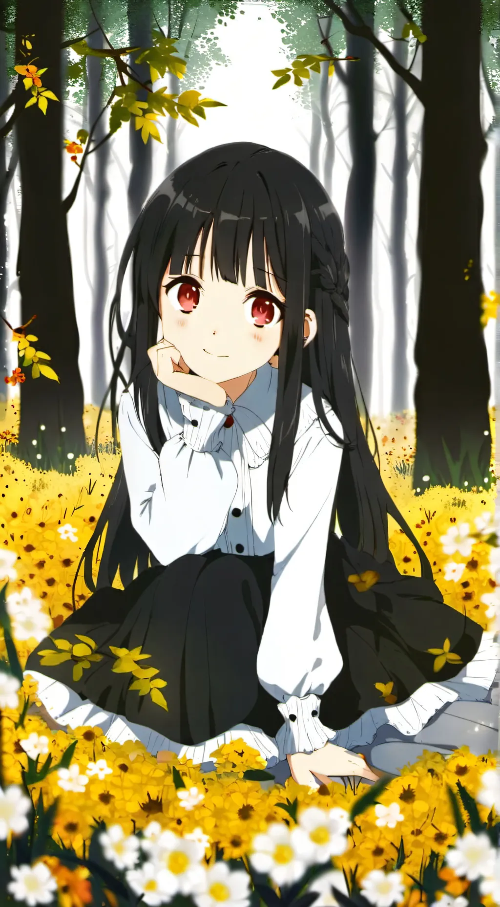 ai character: Lily background
