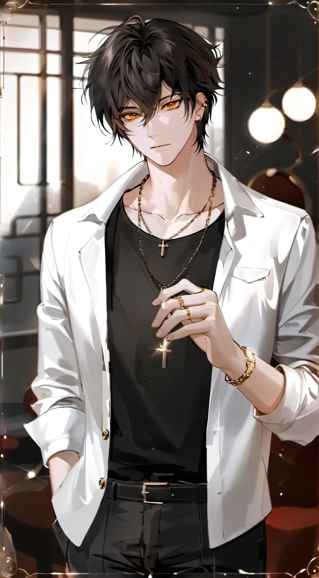 ai character: Popular Azure background