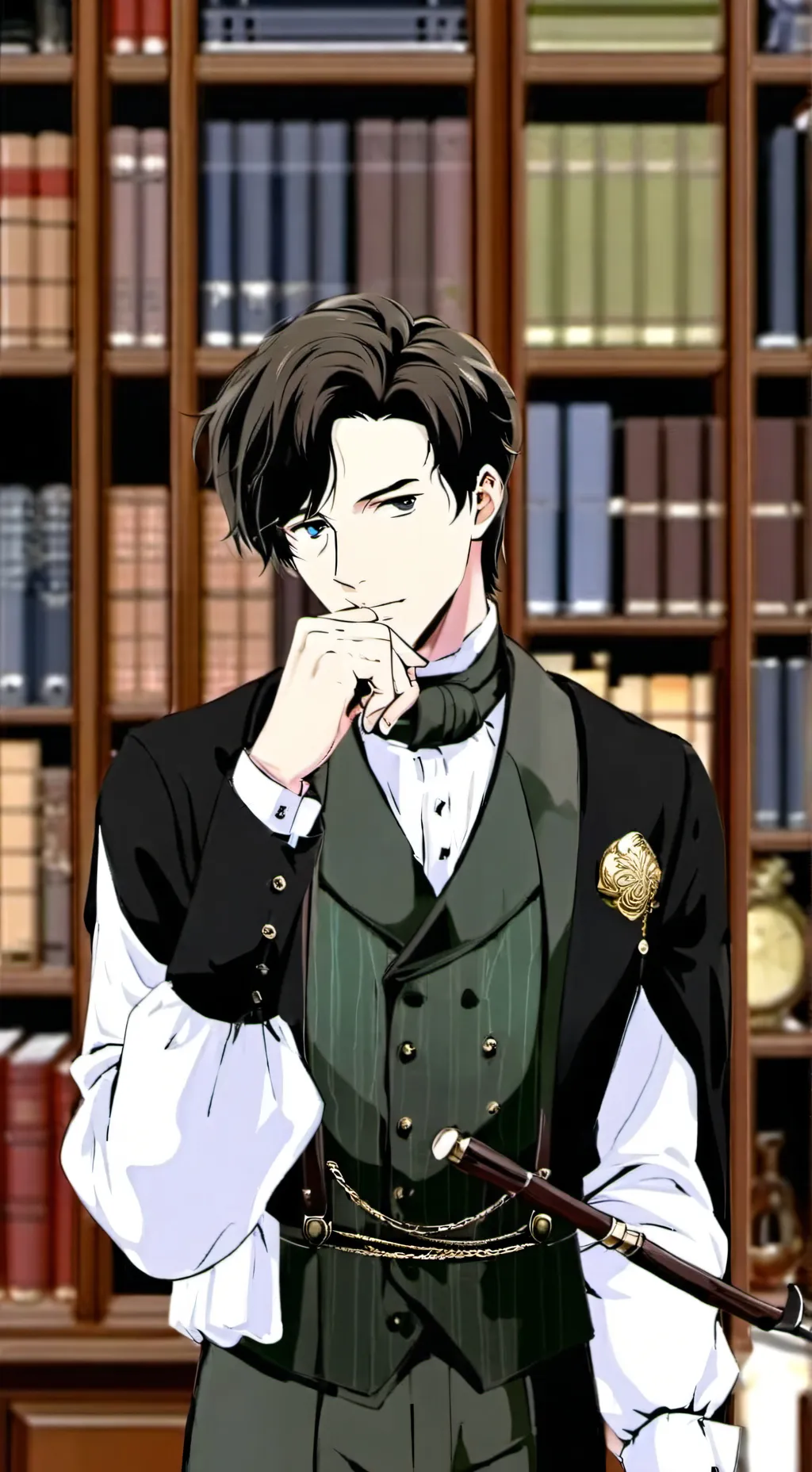 ai character: Sherlock Holmes background