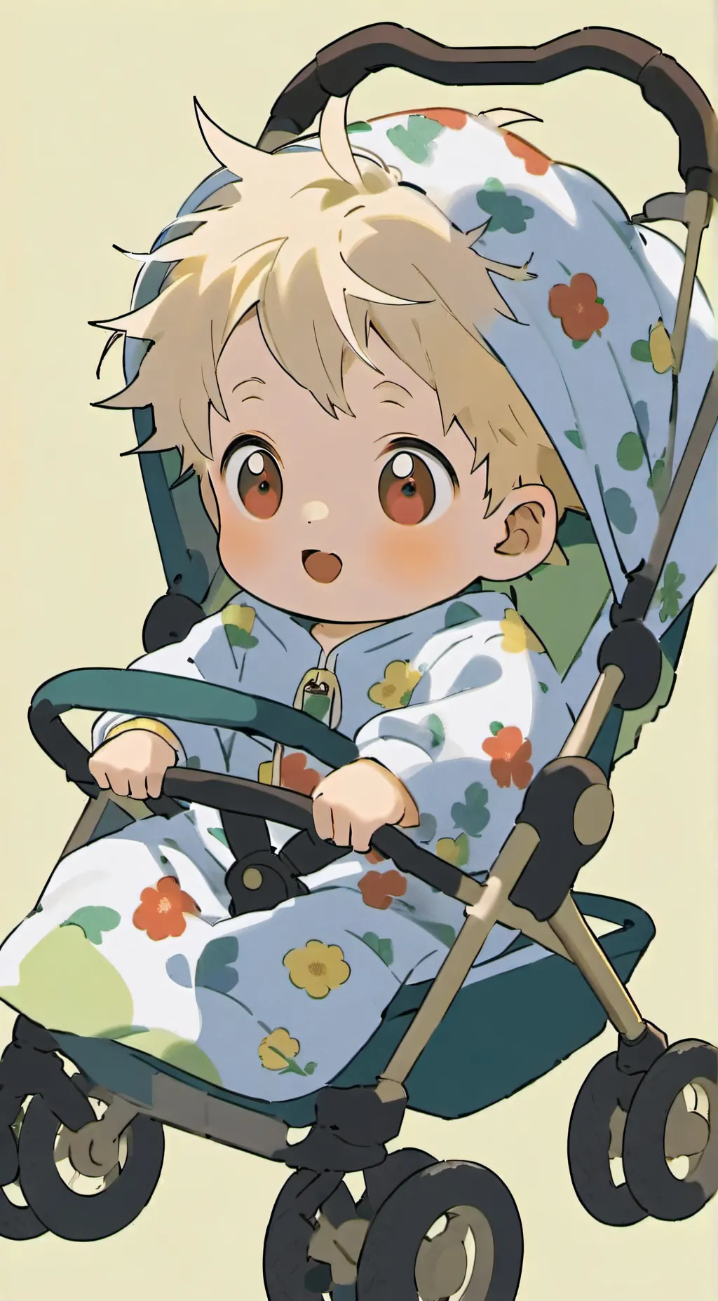 ai character: Bakugos baby background