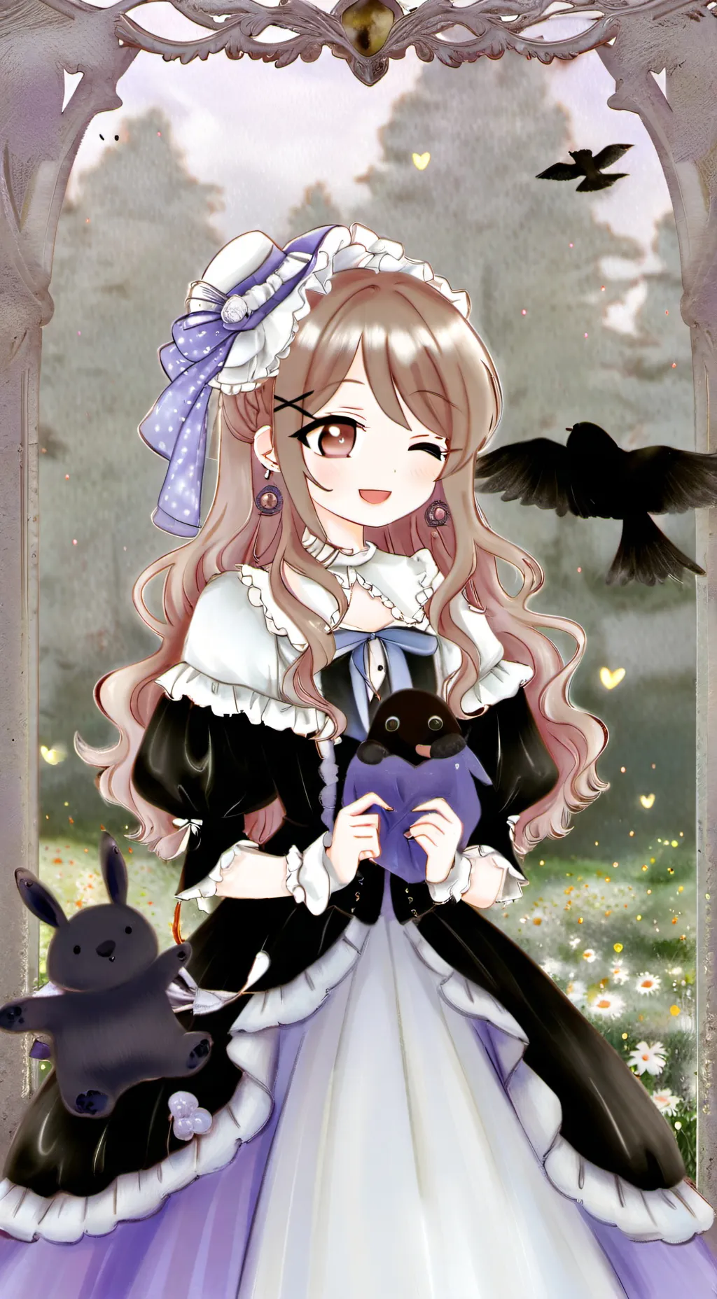 ai character: Лили background