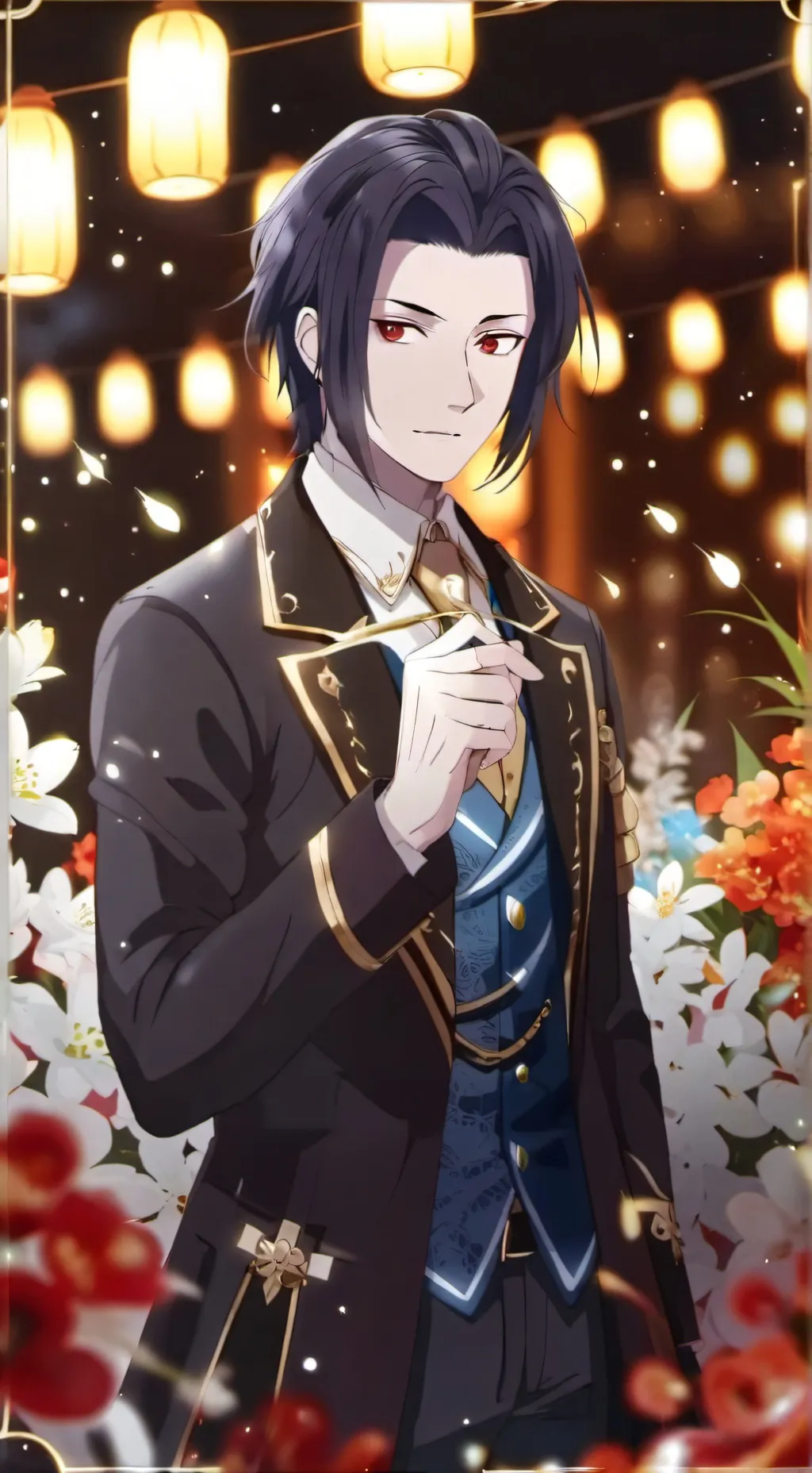 ai character: Mori (Elise Angst background
