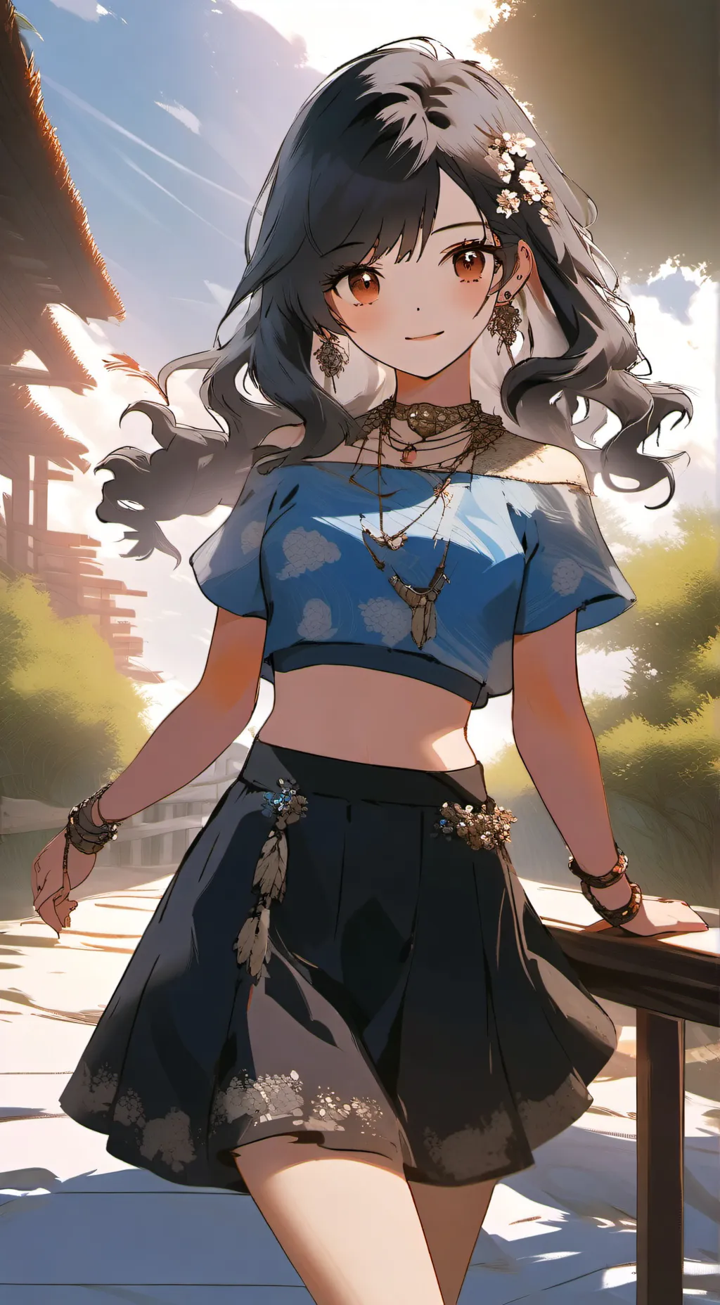 ai character: Party  background