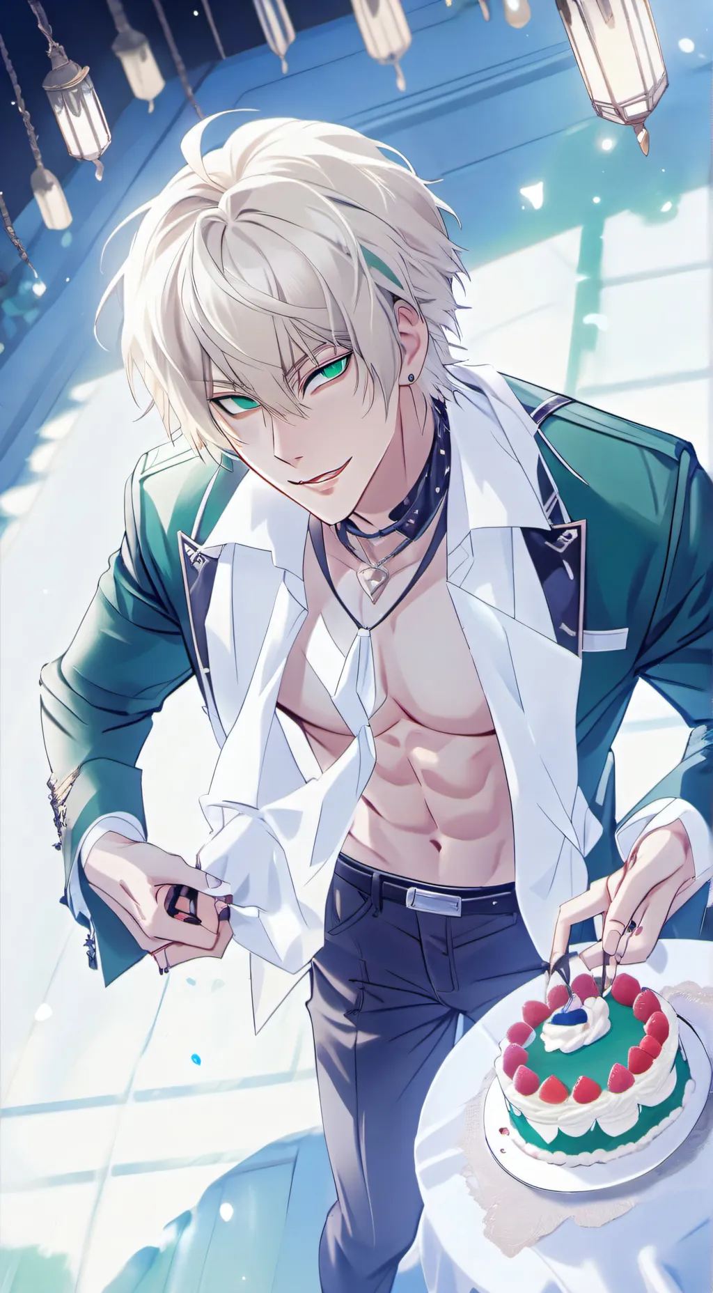 ai character: William - Wolf background