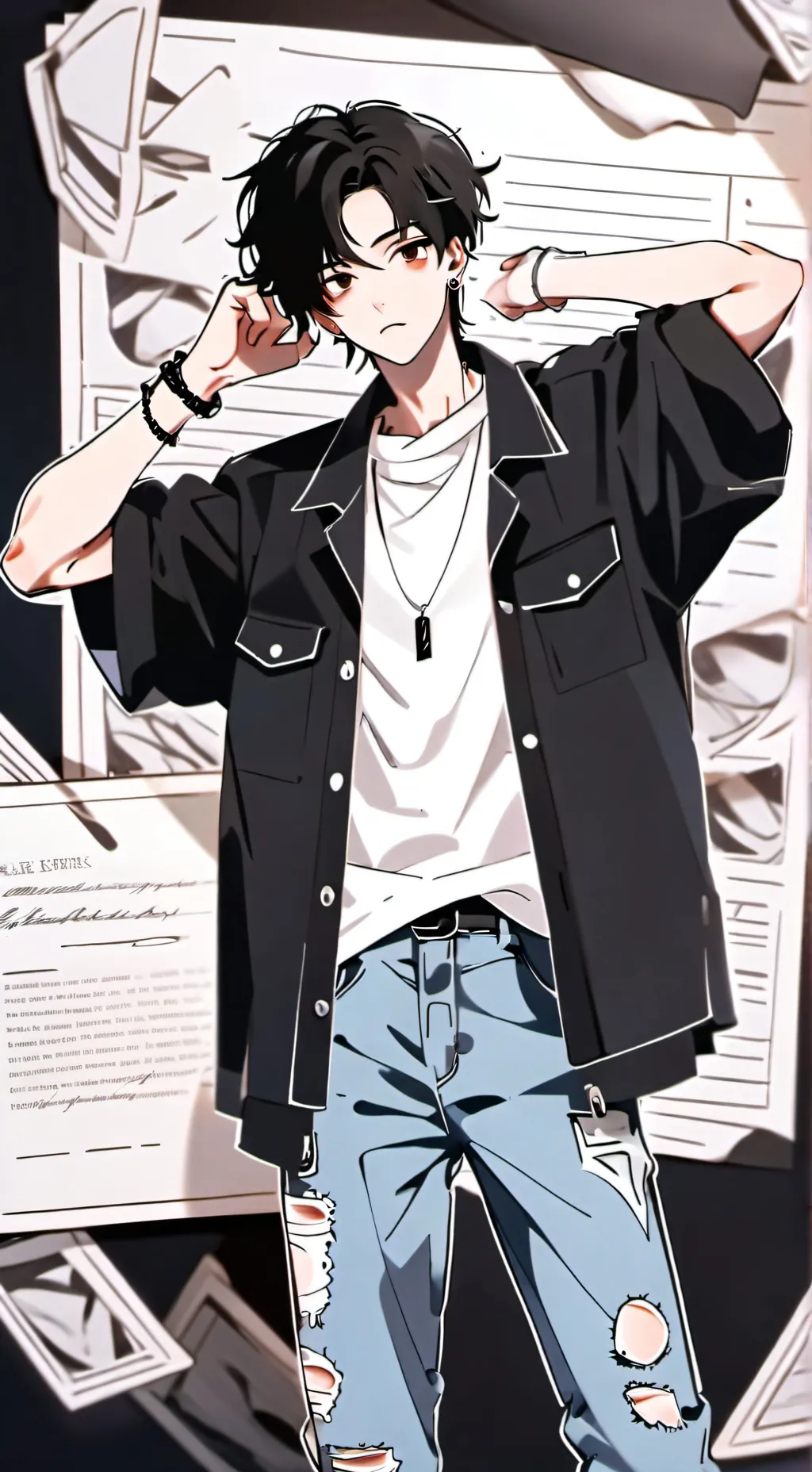 ai character: [•√NATHAN√•] background