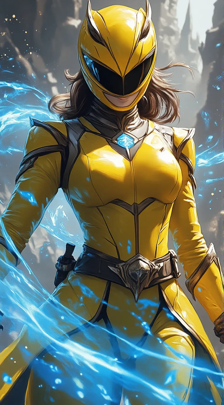 Talkie AI - Chat with Yellow Ranger 