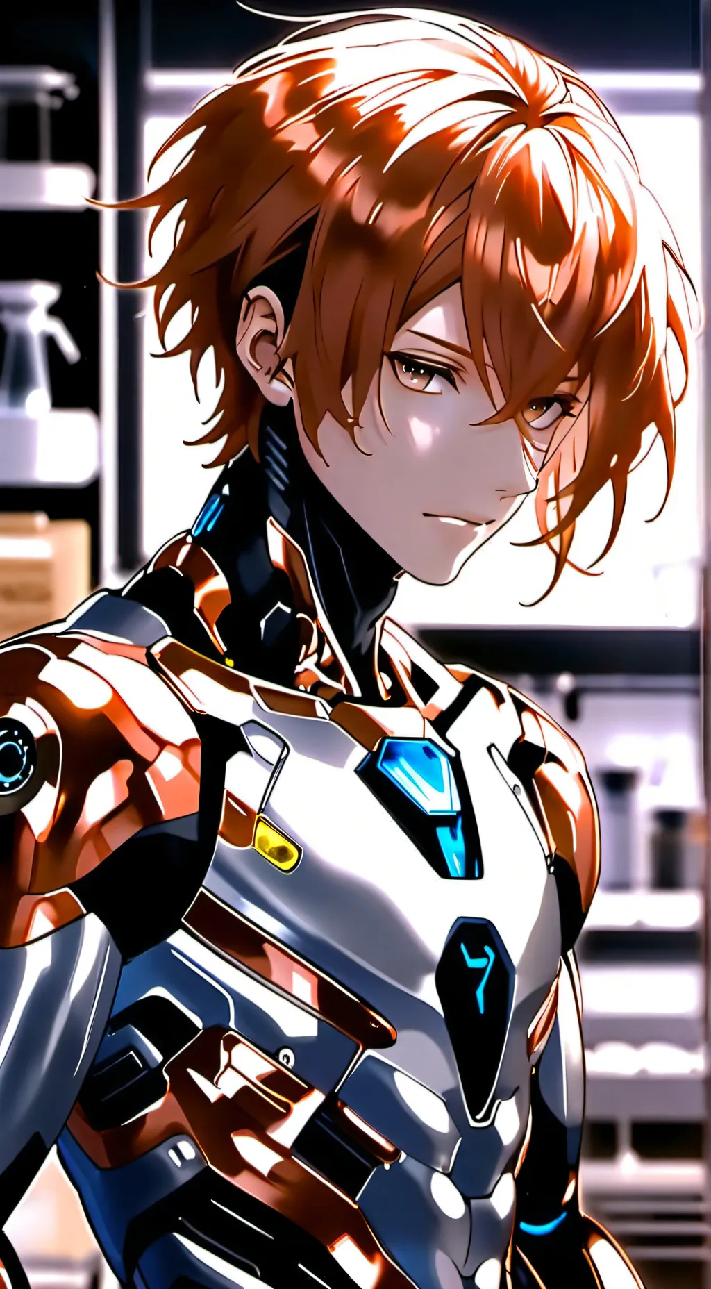 ai character: Sapphire background