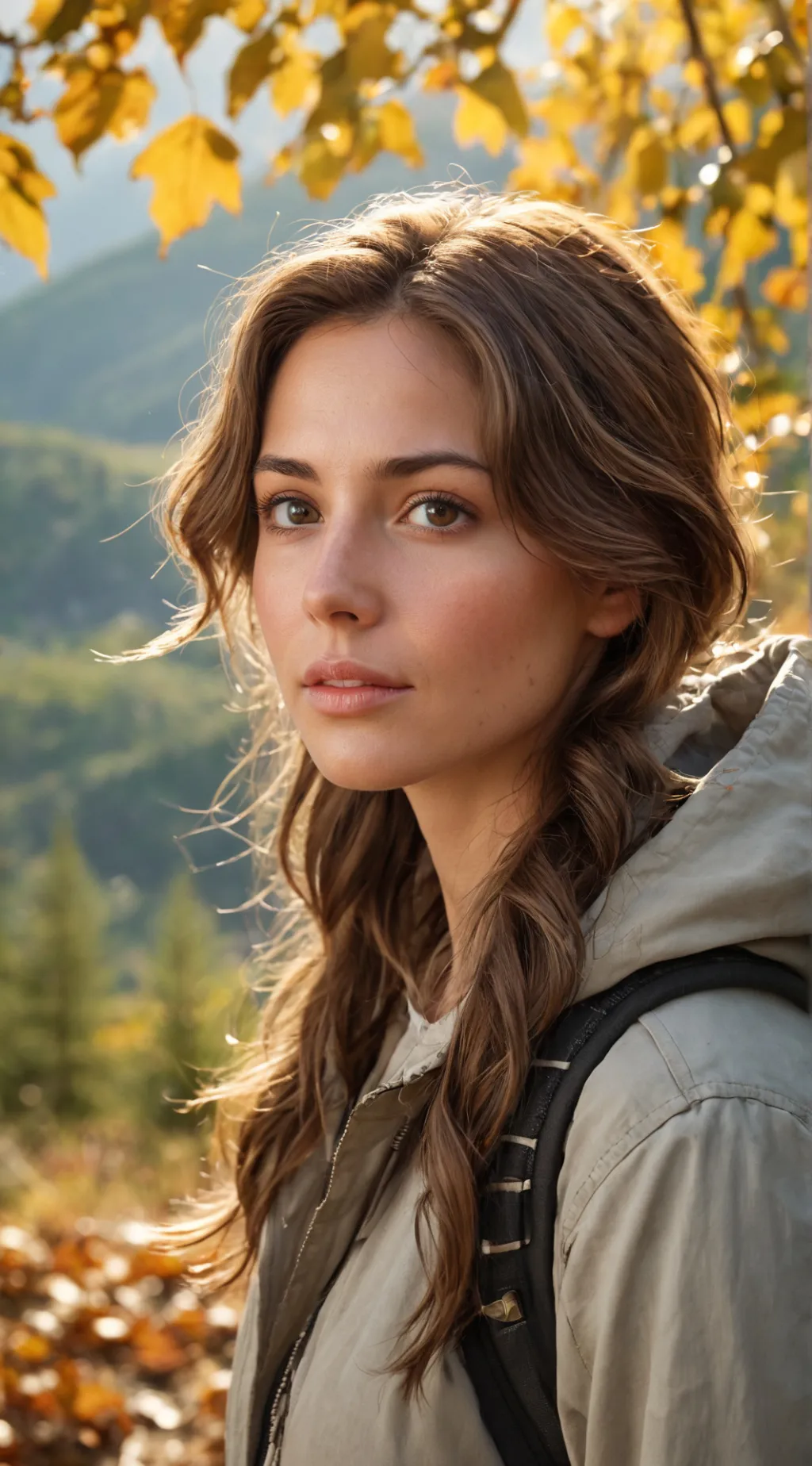 ai character: Amelia 'Em' Brown background