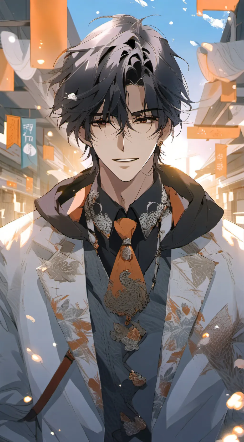 ai character: ∘˙Xander˙∘ background