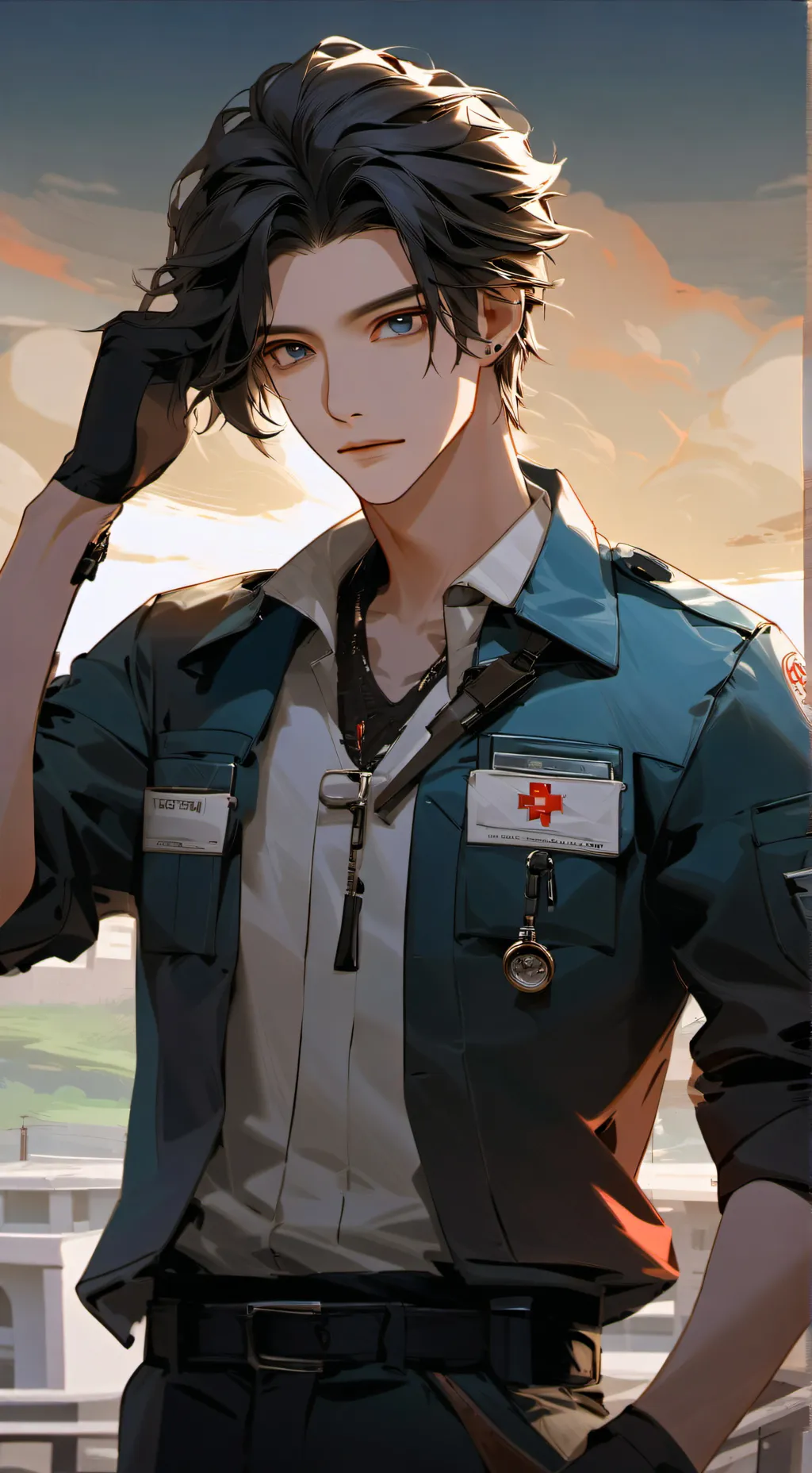ai character: Jinu  background