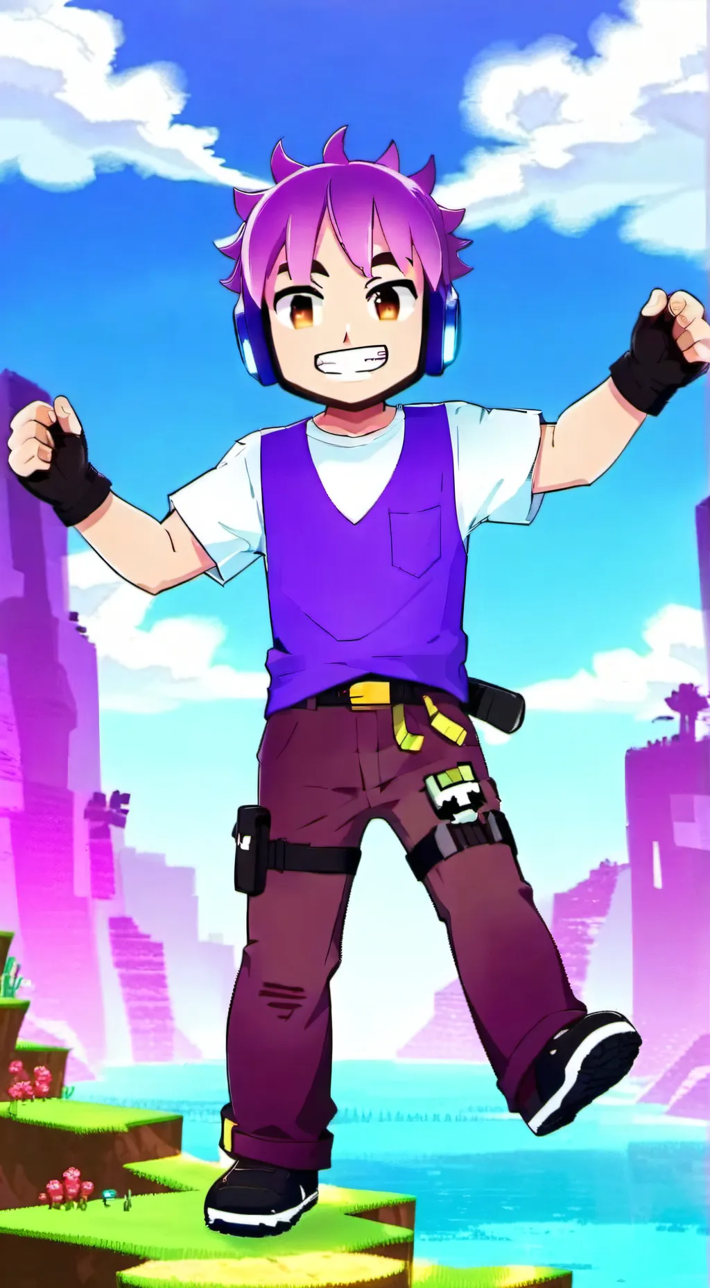 ai character: Friend  background